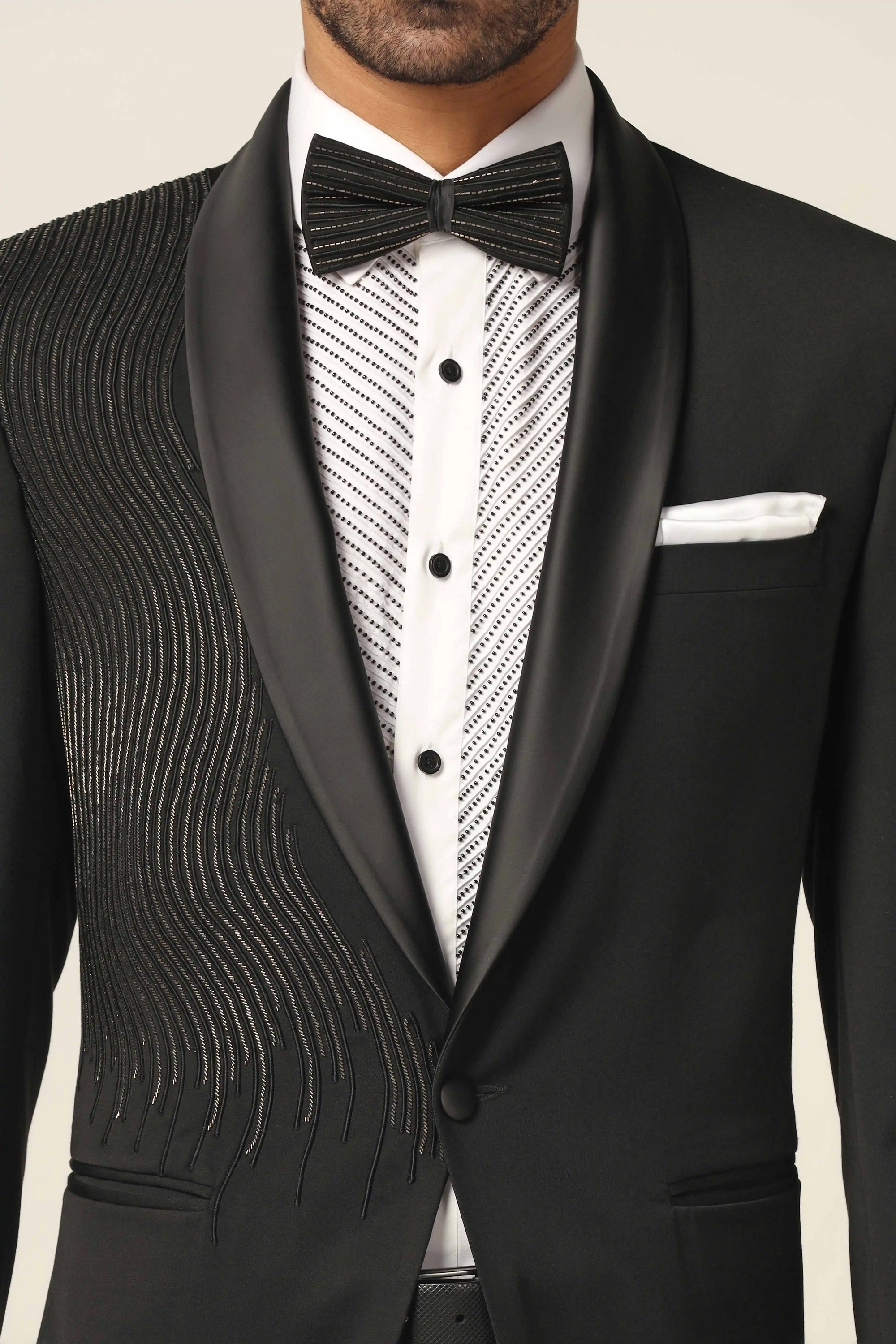 Exude sophistication in our Black Tuxedo. Buy Now!
