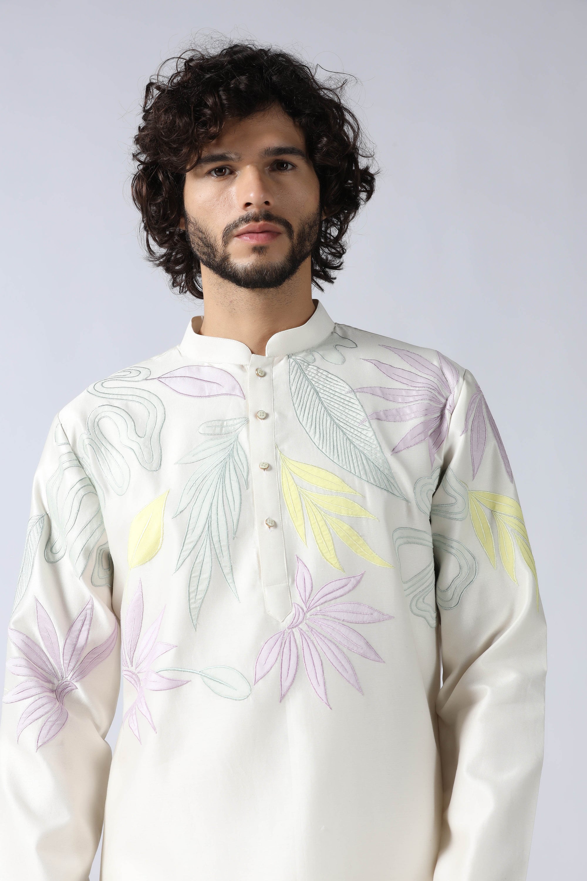 Off-white Kurta Set