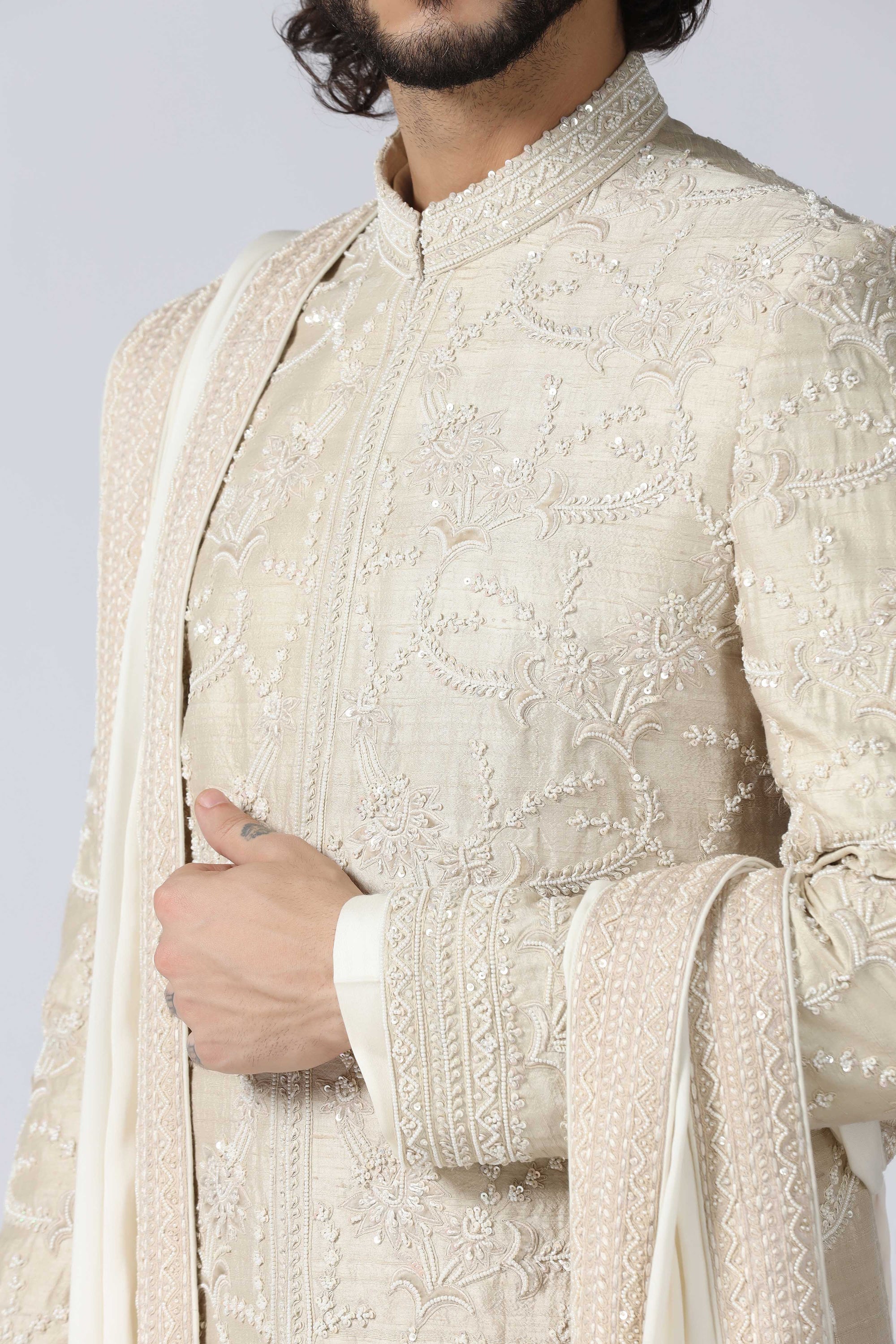 Ivory Sherwani