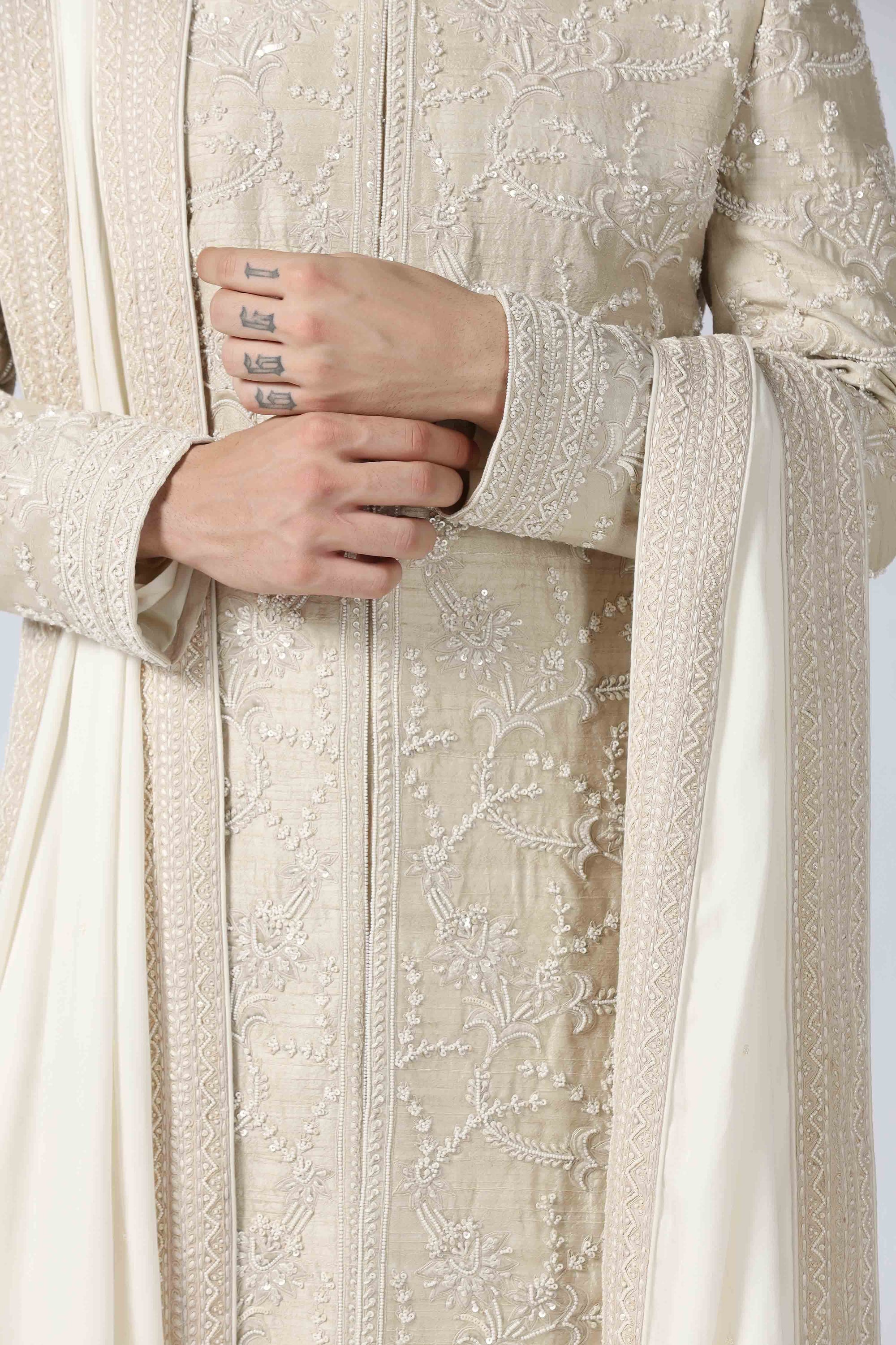 Ivory Sherwani