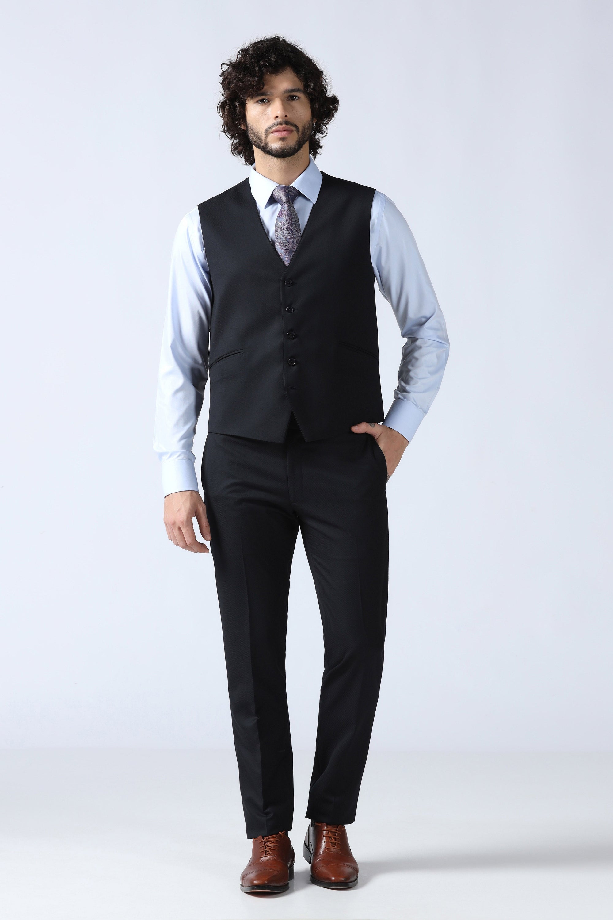 Classic Navy 3-Piece Suit