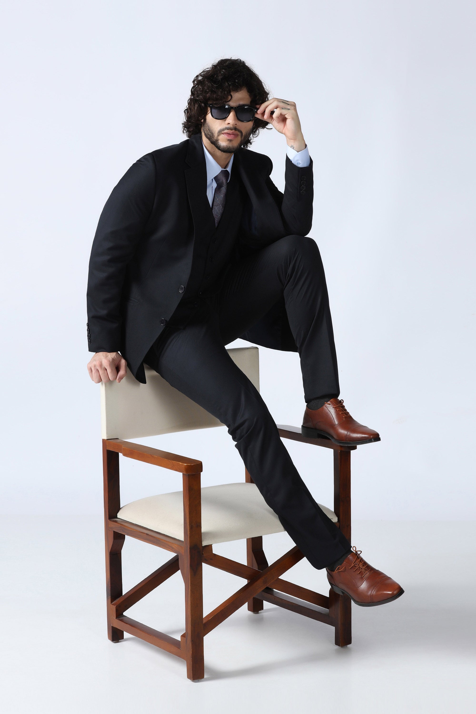 Classic Navy 3-Piece Suit