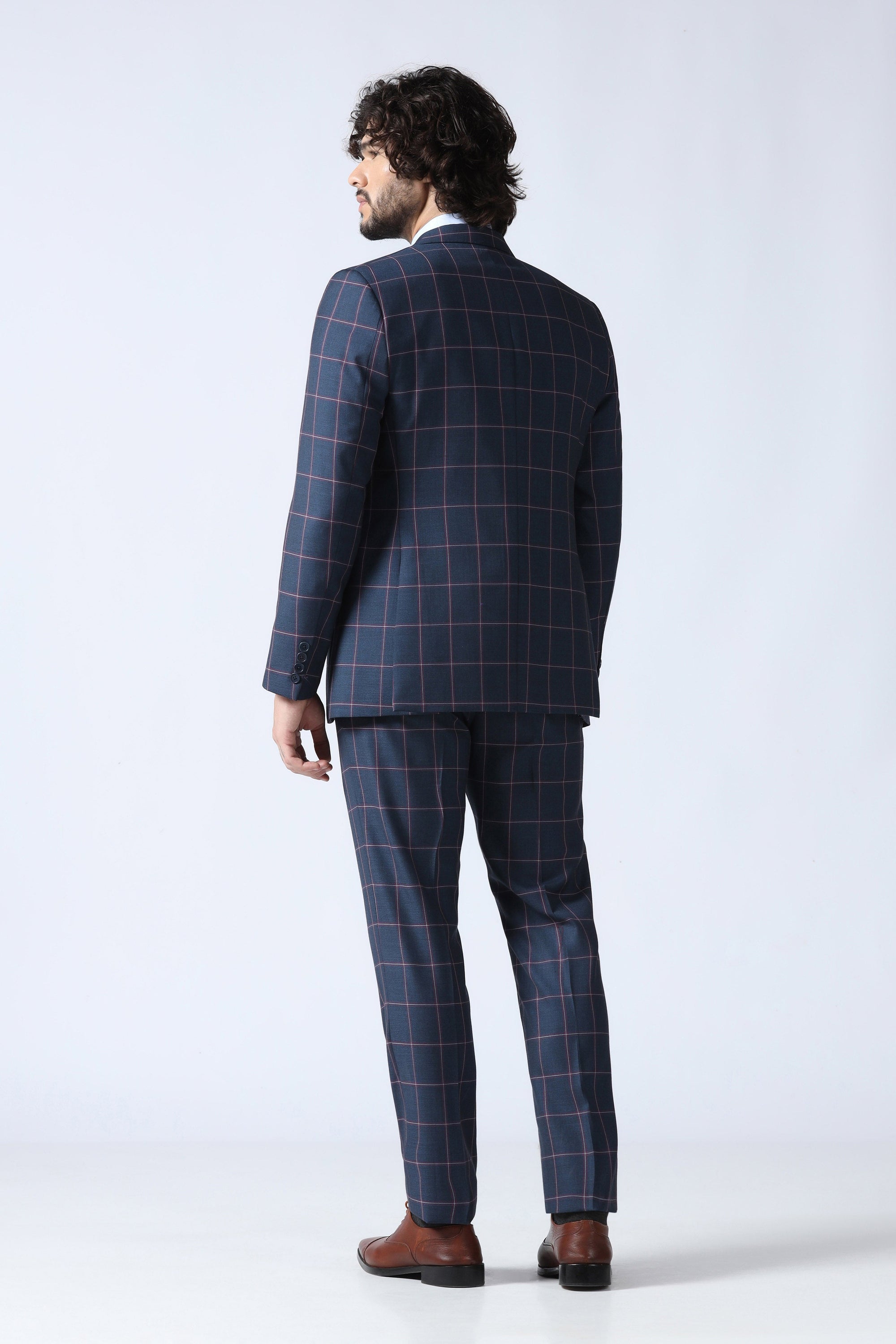 Blue Double Breast Suit