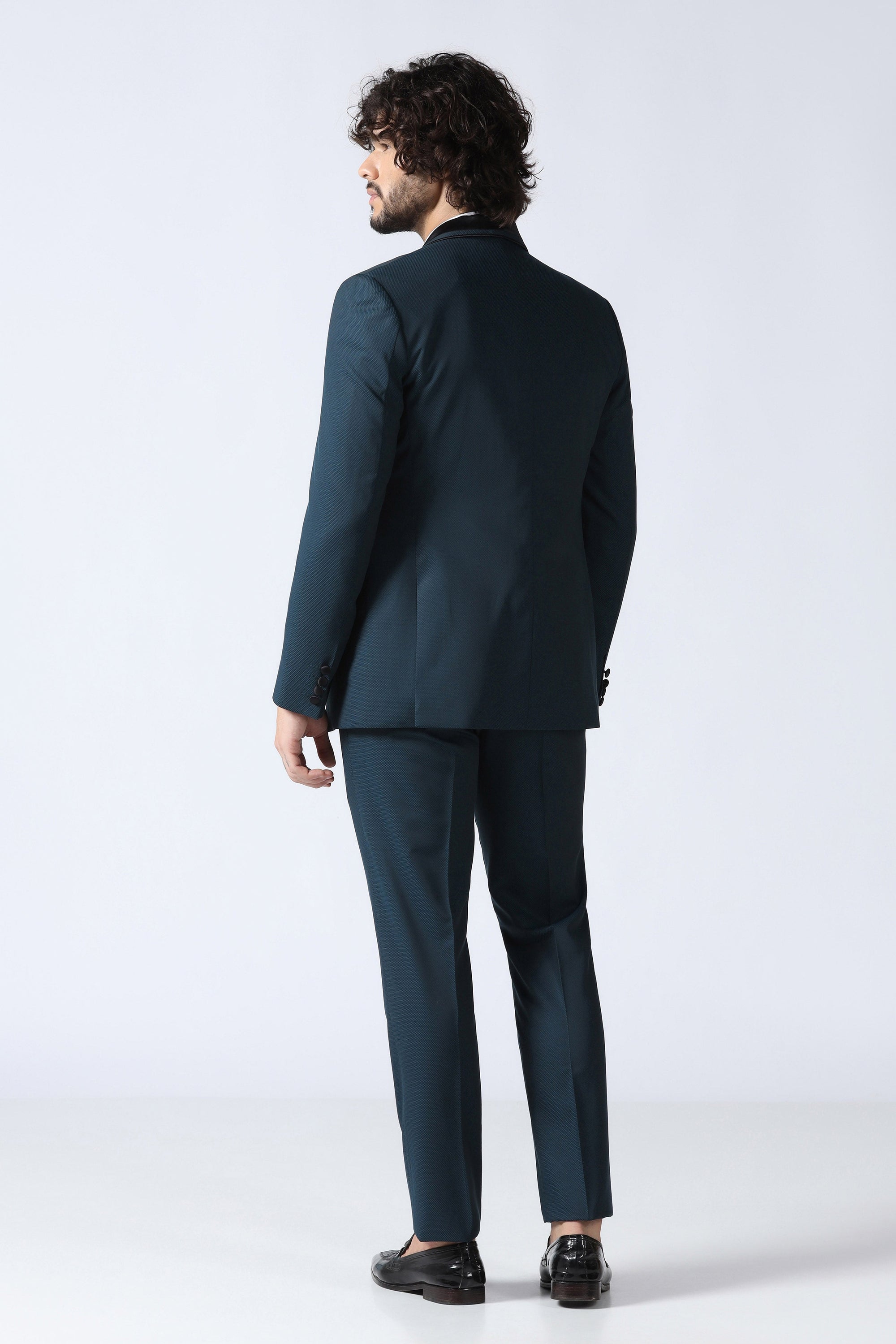 Teal Blue Tuxedo