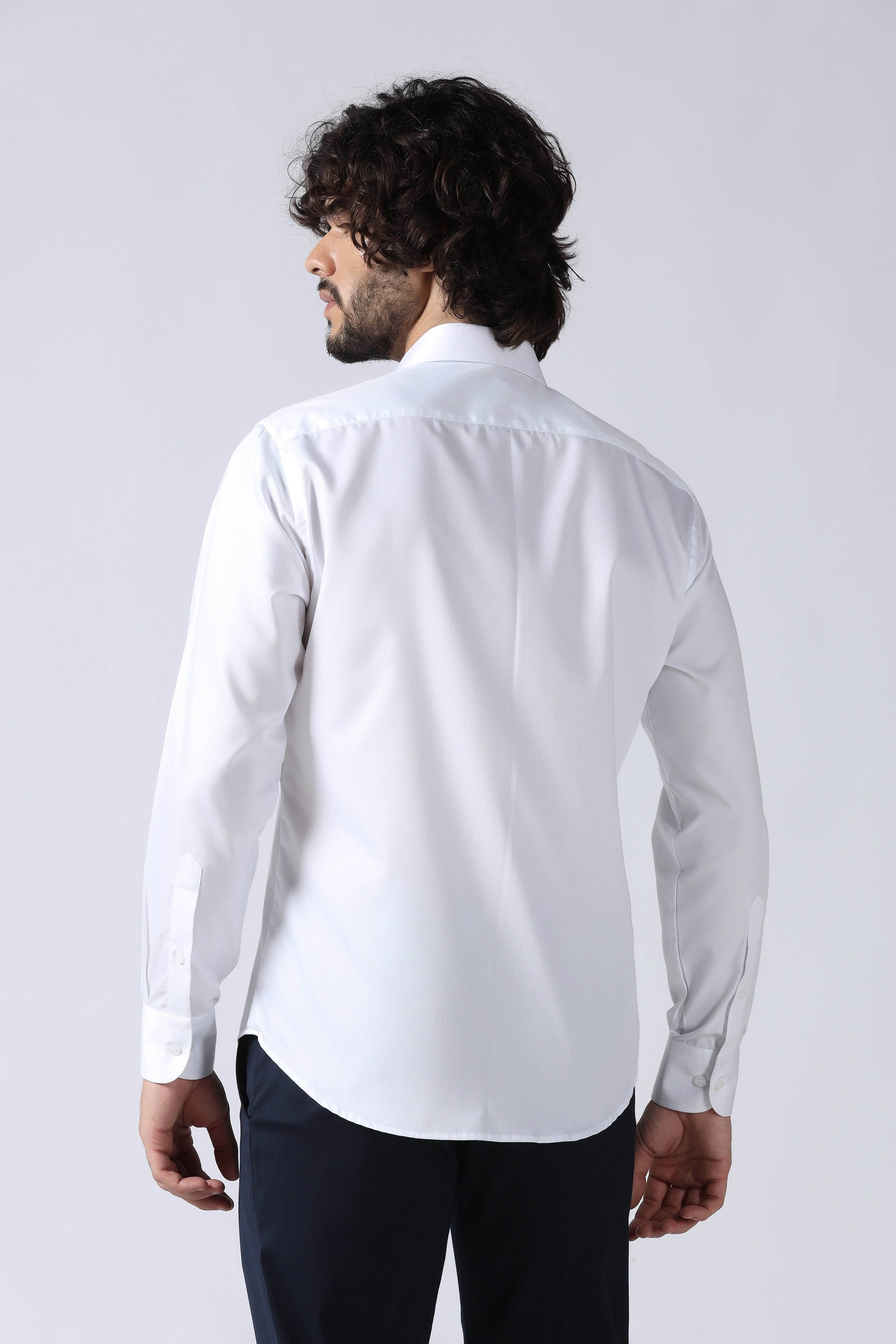 White Embroidered Shirt