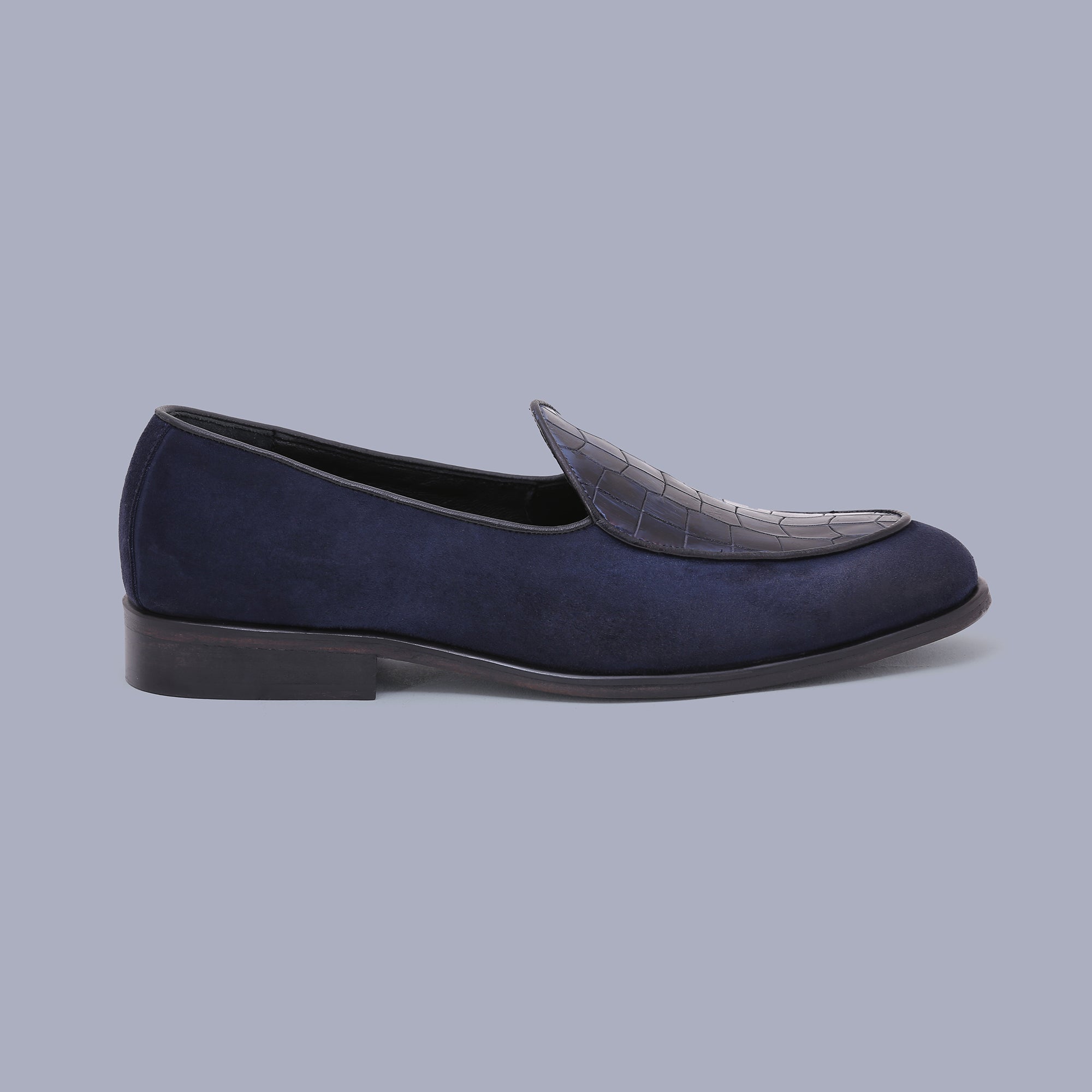Navy Suede Loafers crafted for timeless elegance. Perfect shoes for every occasion. Shop Now!