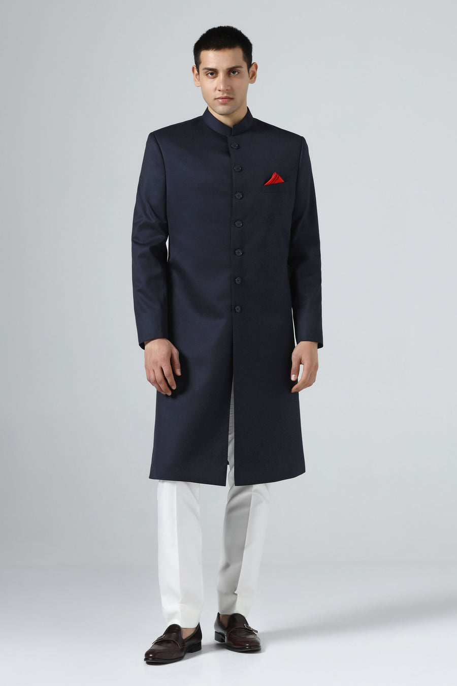 Classic Navy Indowestern