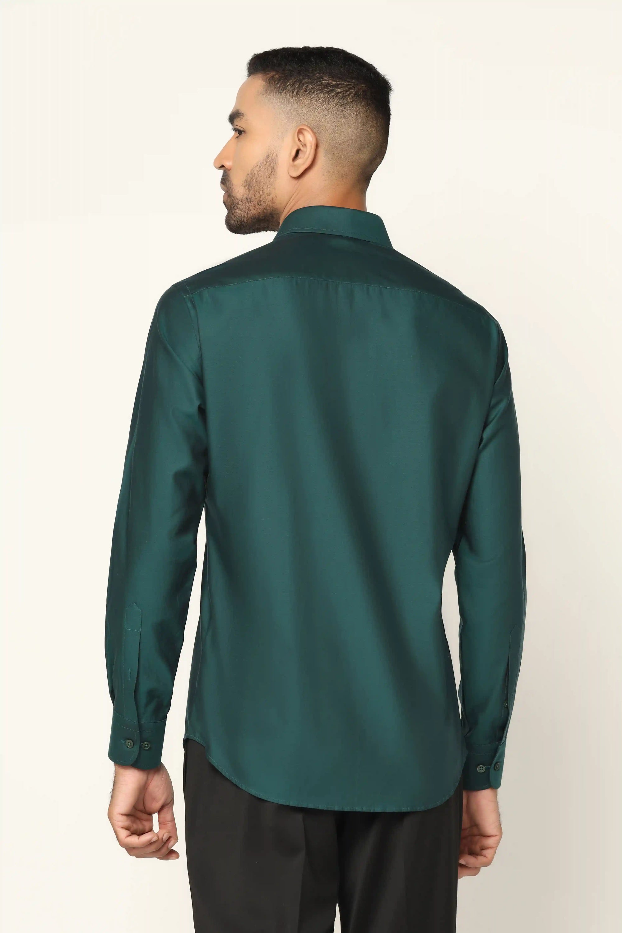 Discover unmatched style with our beautiful green designer shirt. Shop Now!