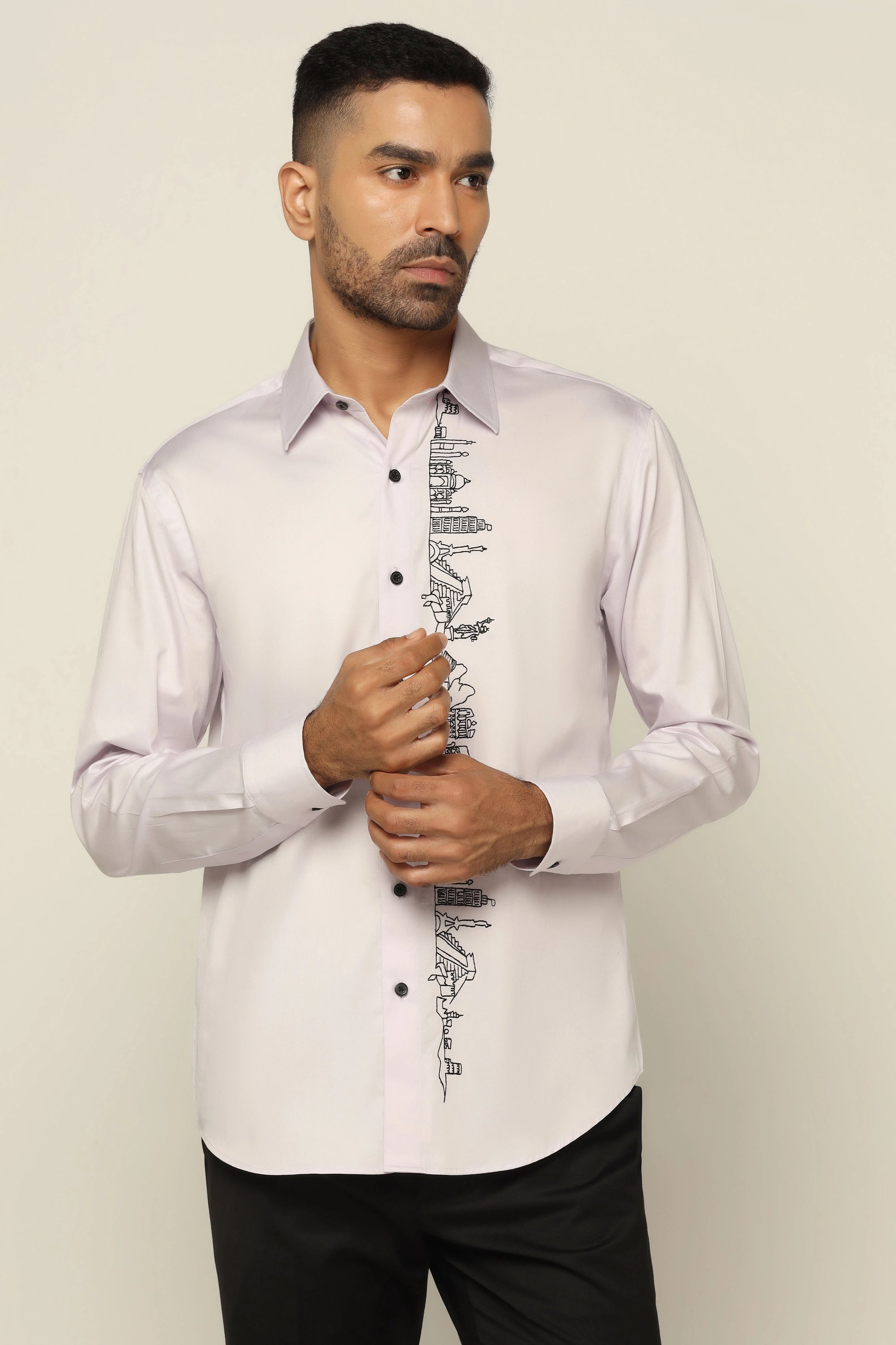 Discover the chic Purple Designer Shirt, a perfect mix of style and comfort. Shop Now!