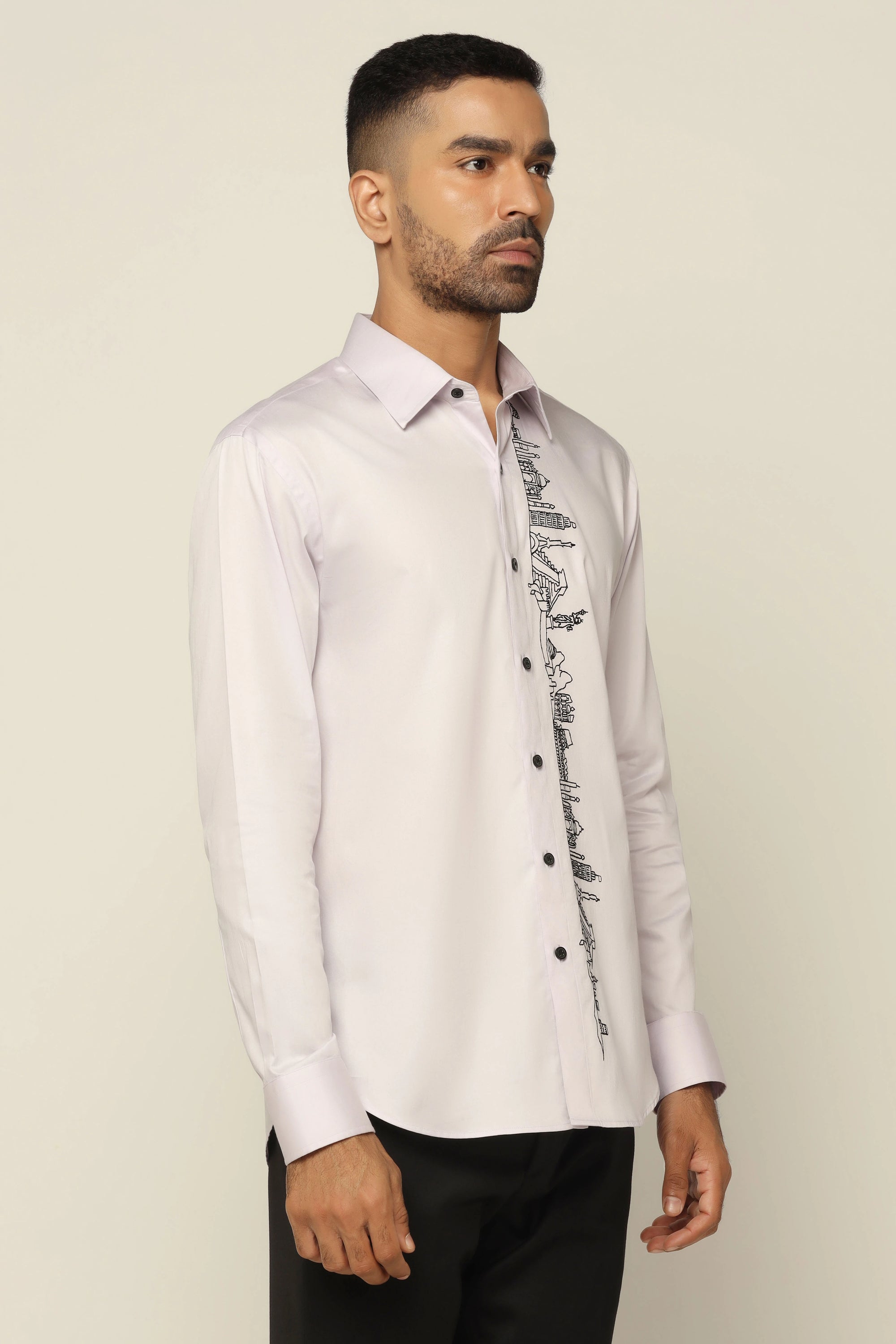 Discover the chic Purple Designer Shirt, a perfect mix of style and comfort. Shop Now!