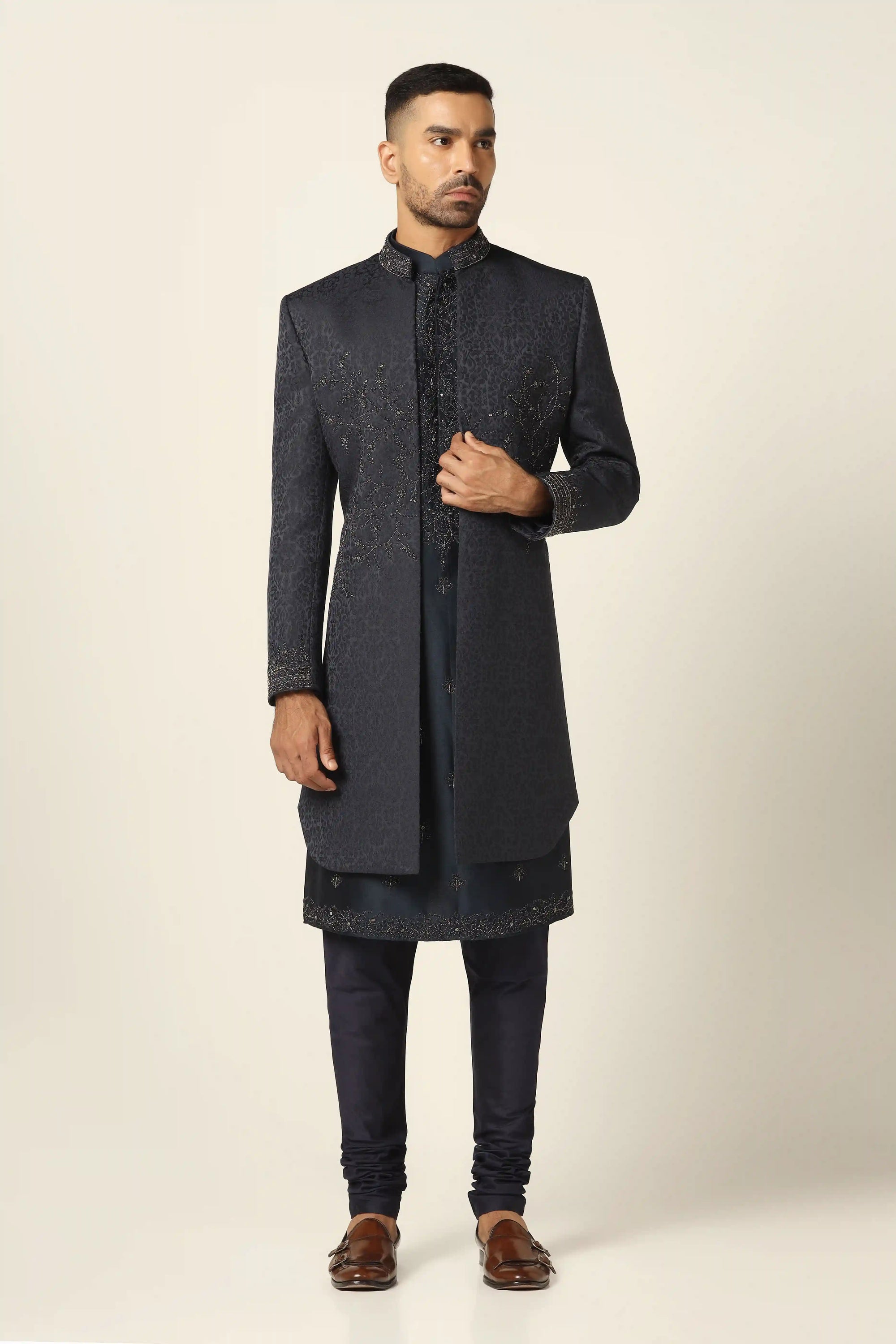 Navy Indowestern is designed for men who value both style and tradition. Shop now!