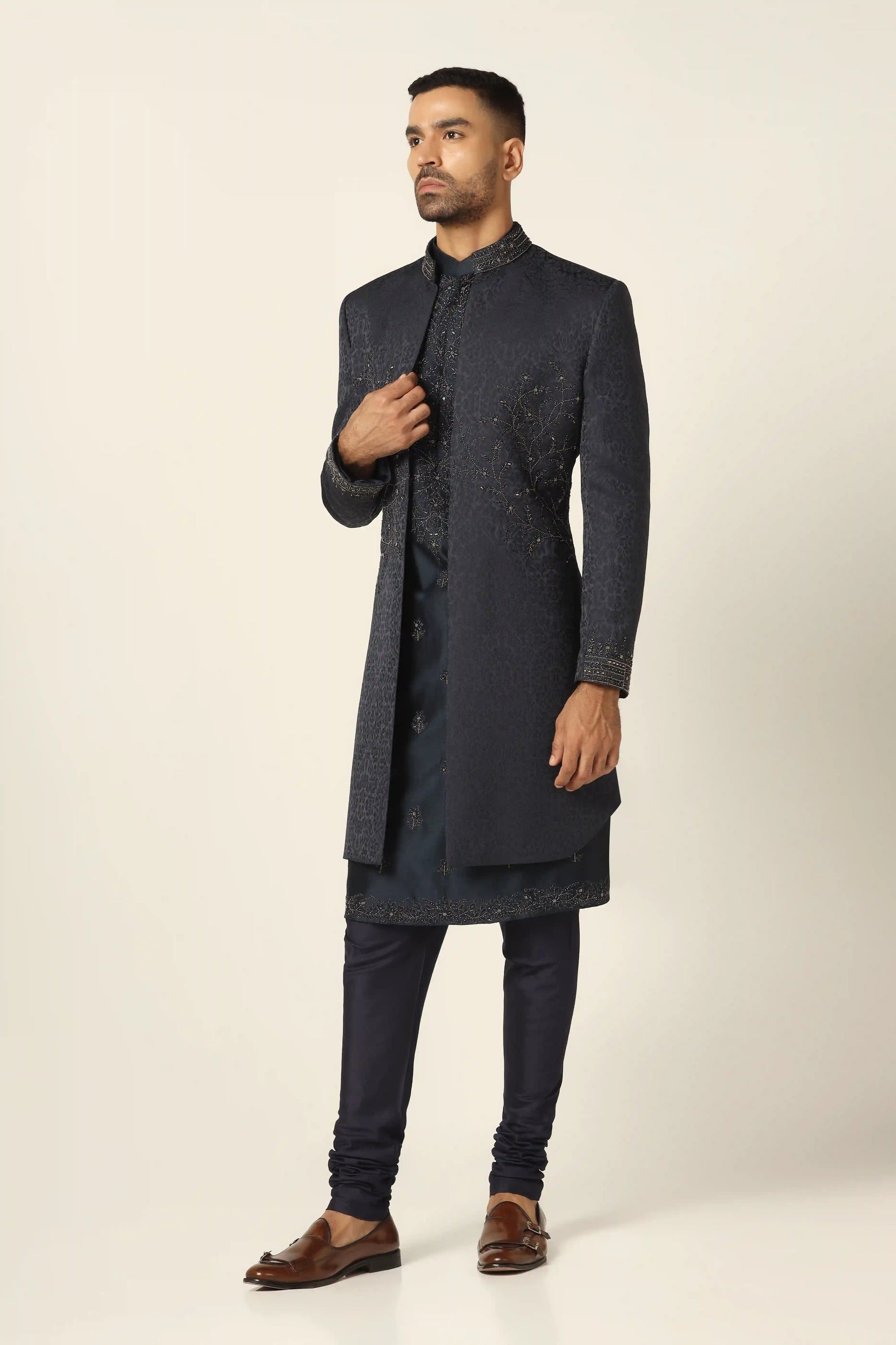 Navy Indowestern is designed for men who value both style and tradition. Shop now!