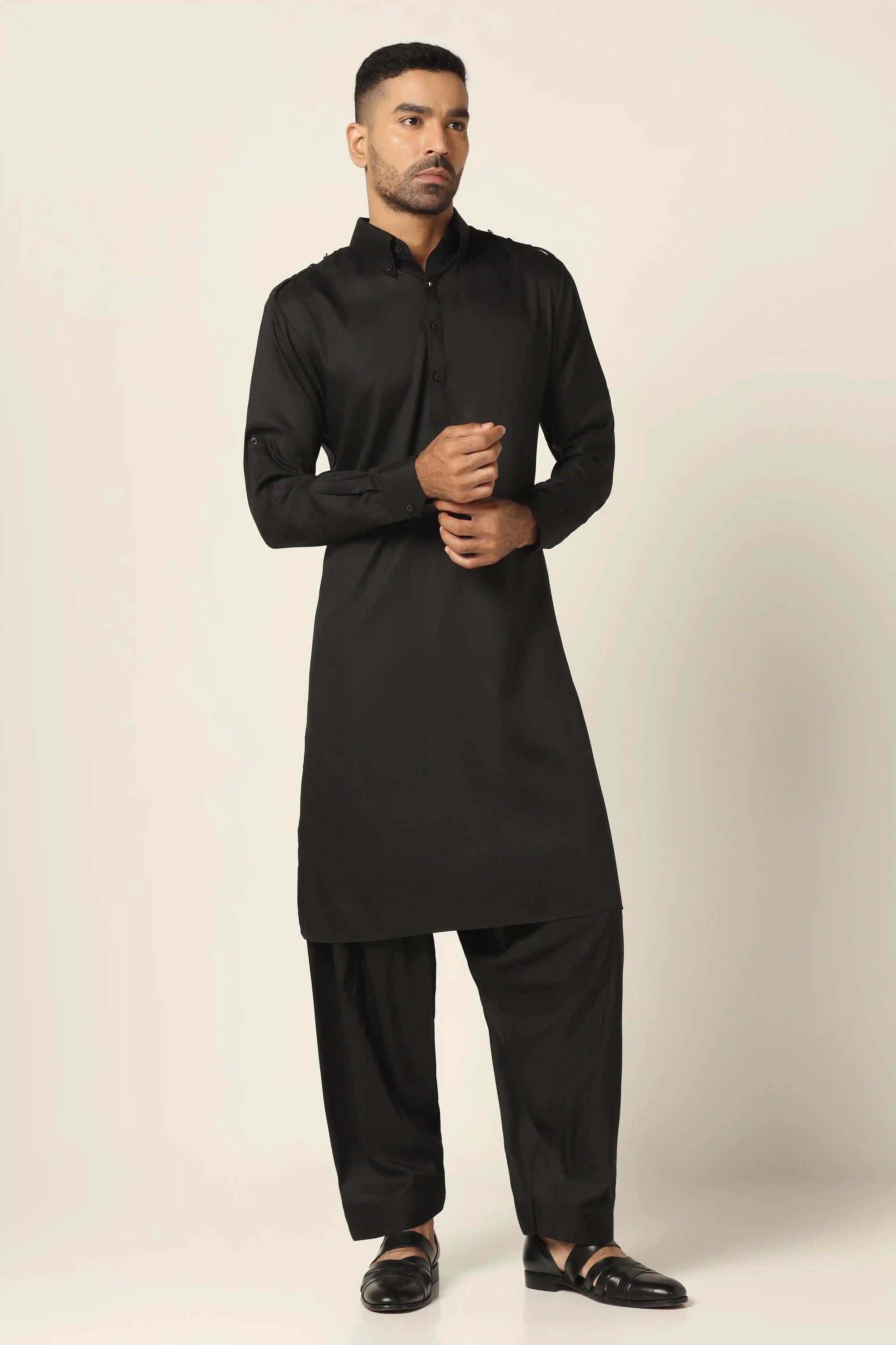 The Black Pathani combines classic style with contemporary flair for every occasion. Shop now!