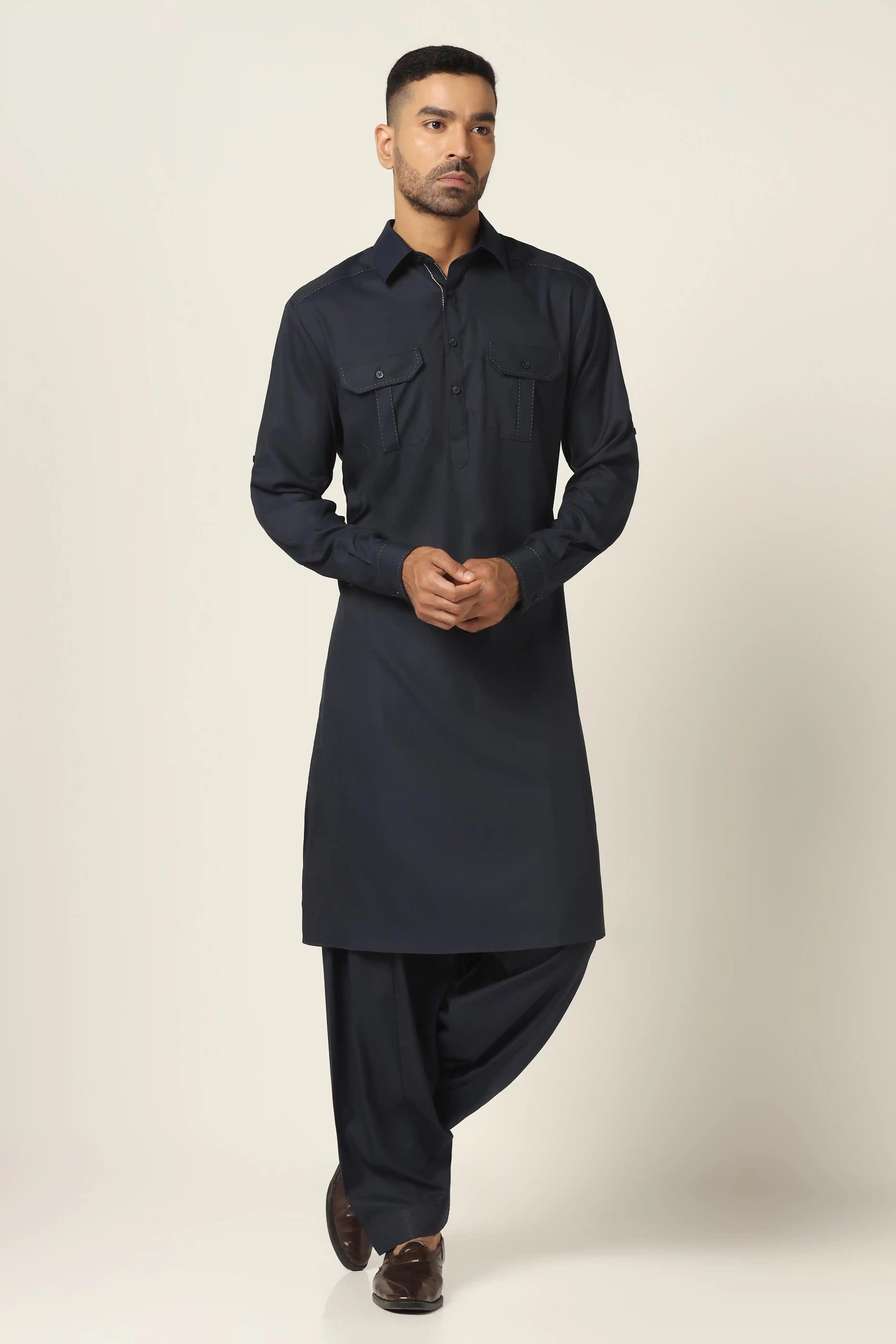 Navy Pathani offers unparalleled sophistication and charm for men's Pathani fashion. Shop now!