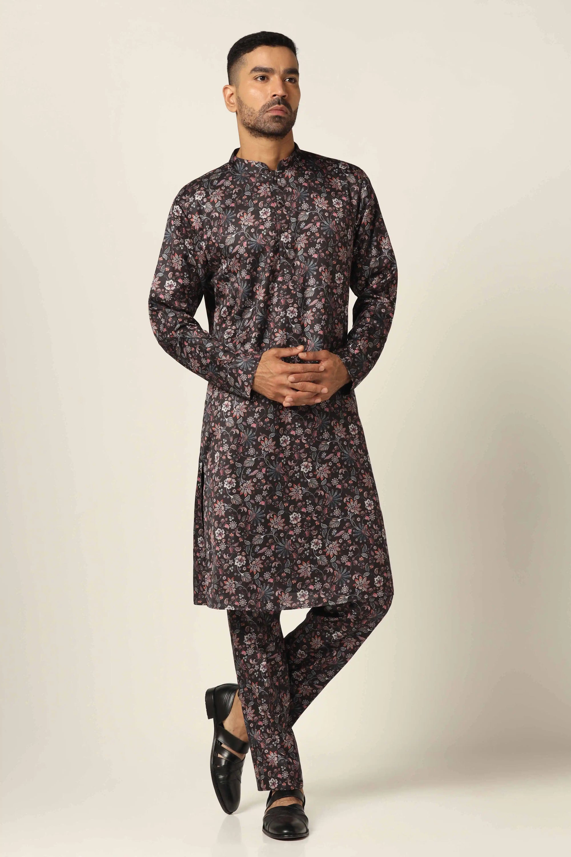 Upgrade your wardrobe with the Green Printed Kurta Pajama, designed for comfort and style. Shop Now!