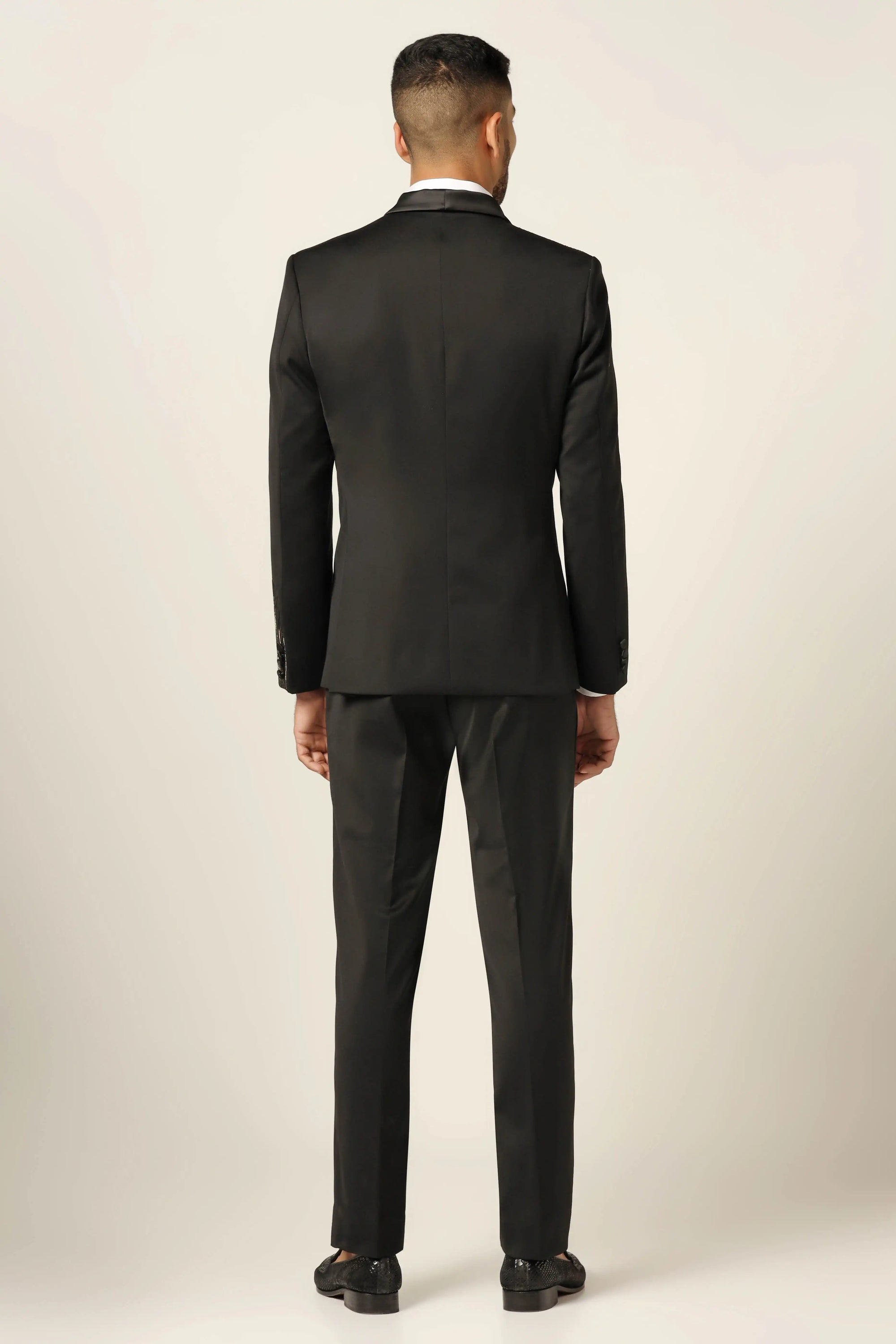 Exude sophistication in our Black Tuxedo. Buy Now!