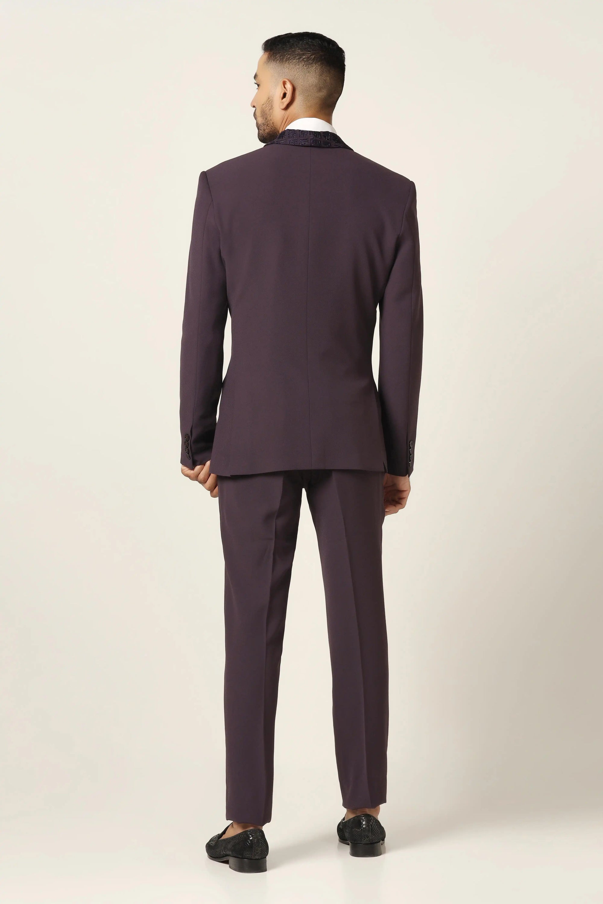 Step into sophistication with the exquisite wine tuxedo. Shop now!