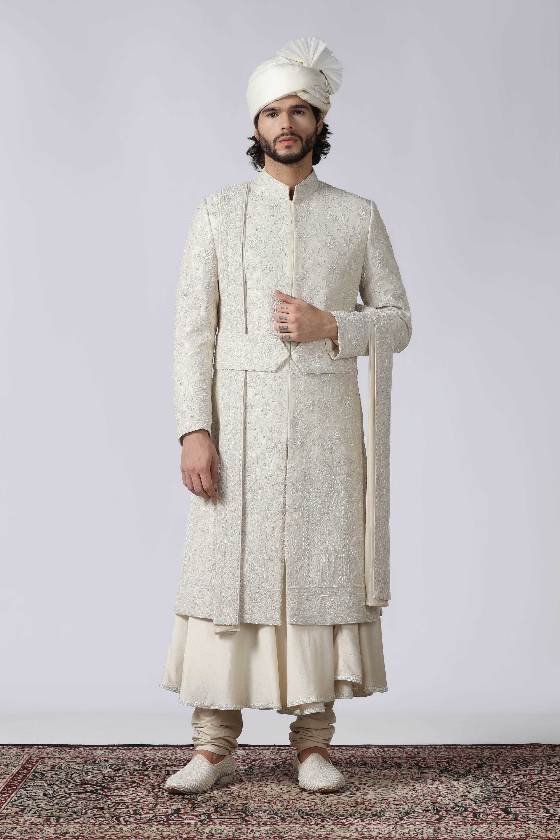 Brahaan Sherwani Set BAW25-008 for Groom