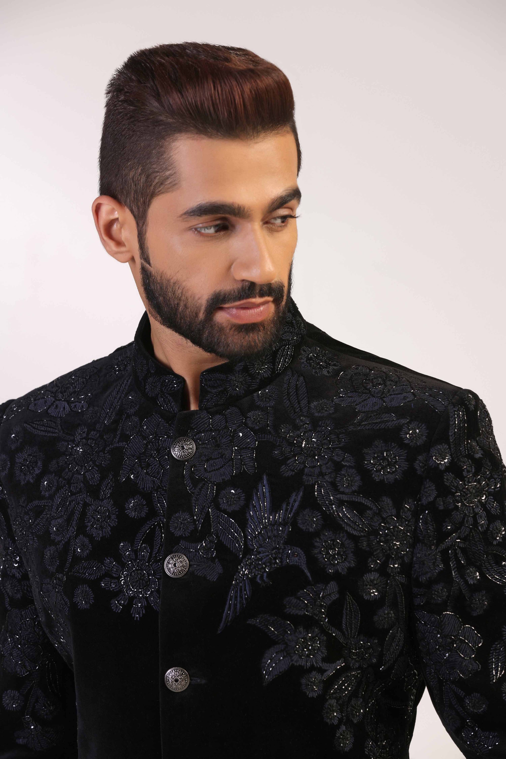 This Black Velvet suit is expertly crafted with high-quality cotton velvet fabric. Shop Now!