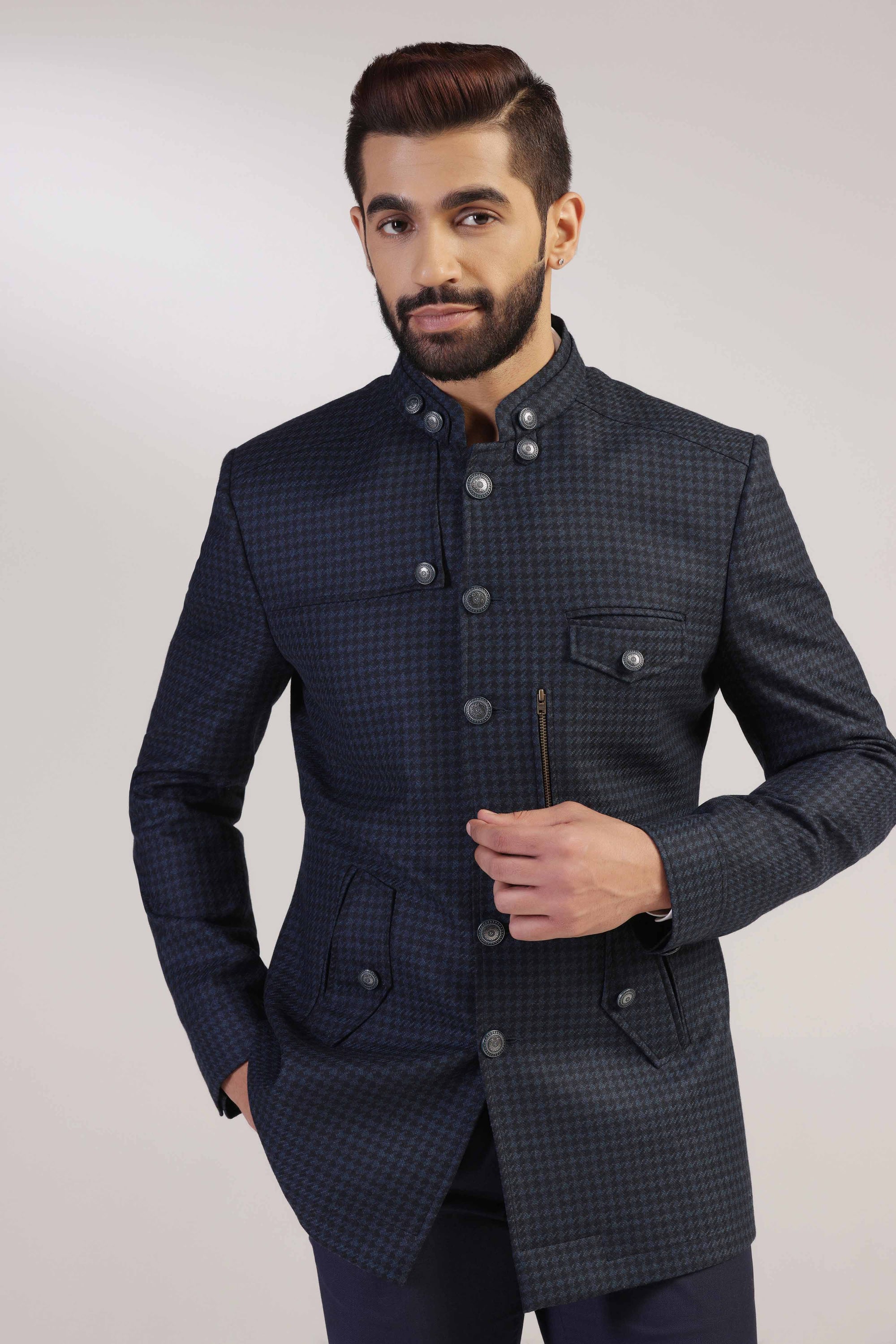 Experience the ultimate in style and warmth with our Winter Blazer. Shop Now!