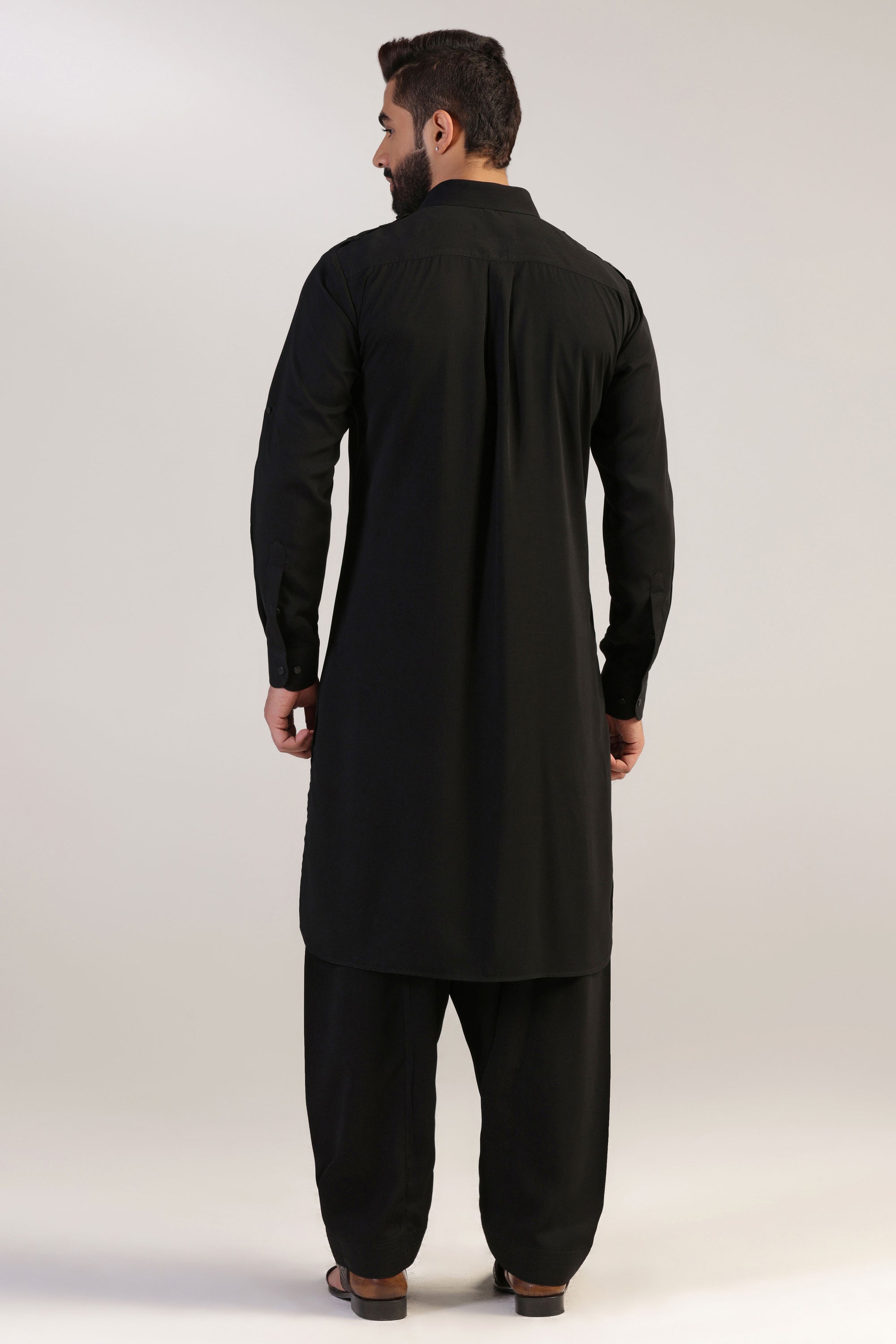 Expertly crafted and designed, our Black Pathani Suit is made with the finest micro fabric. Shop Now!