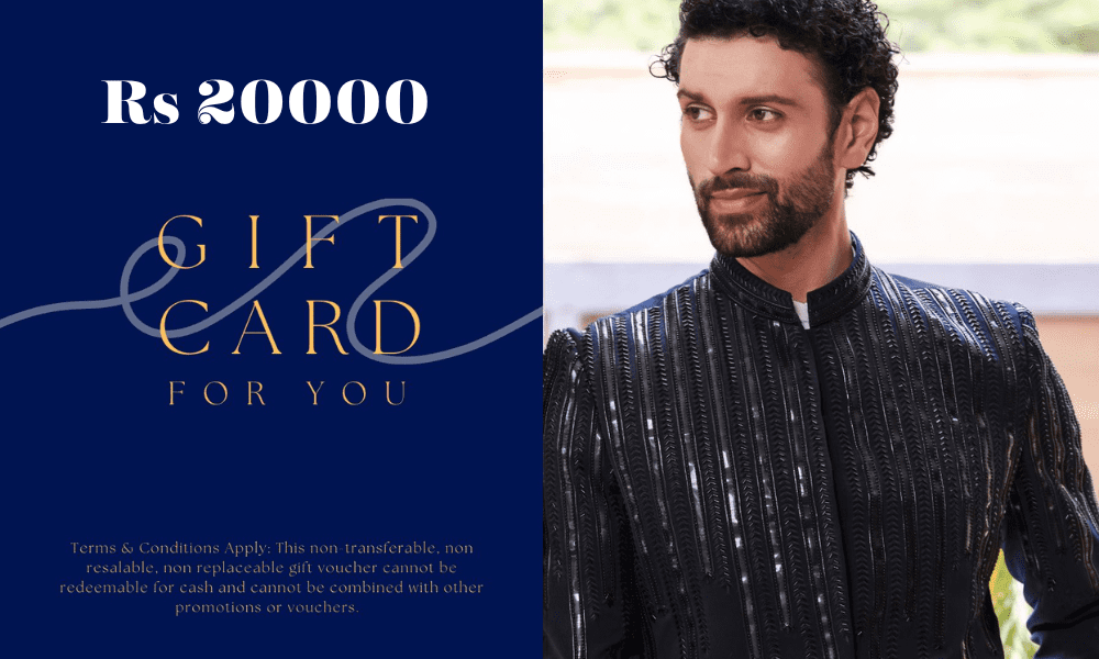 Brahaan By Narains Gift Card Worth 20000 INR