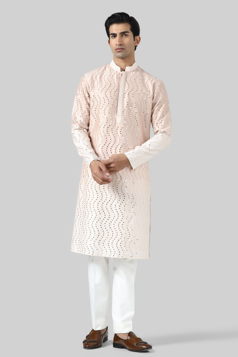 Ombre Mirror Kurta Set