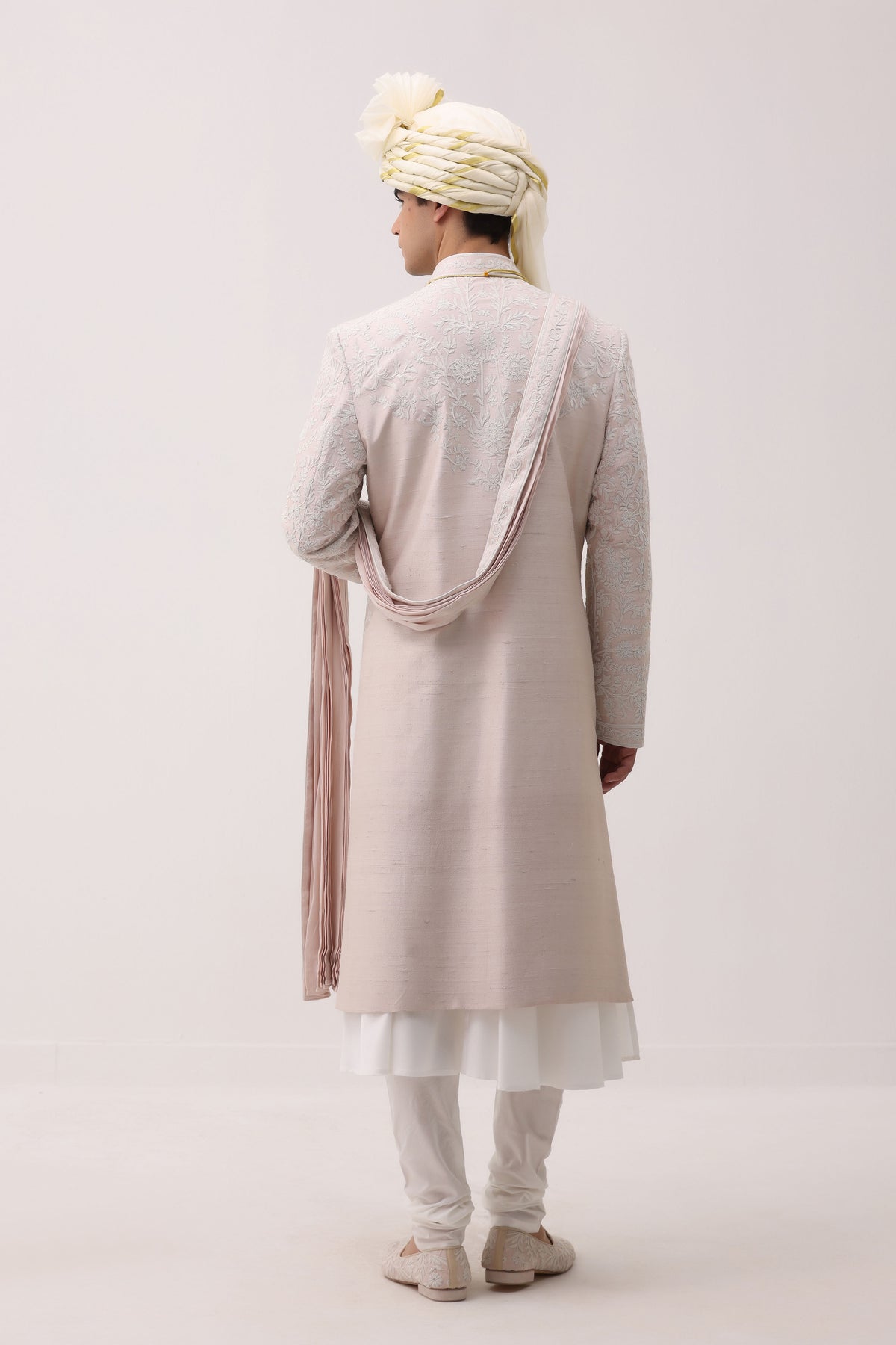 Light Pink Sherwani – Brahaan