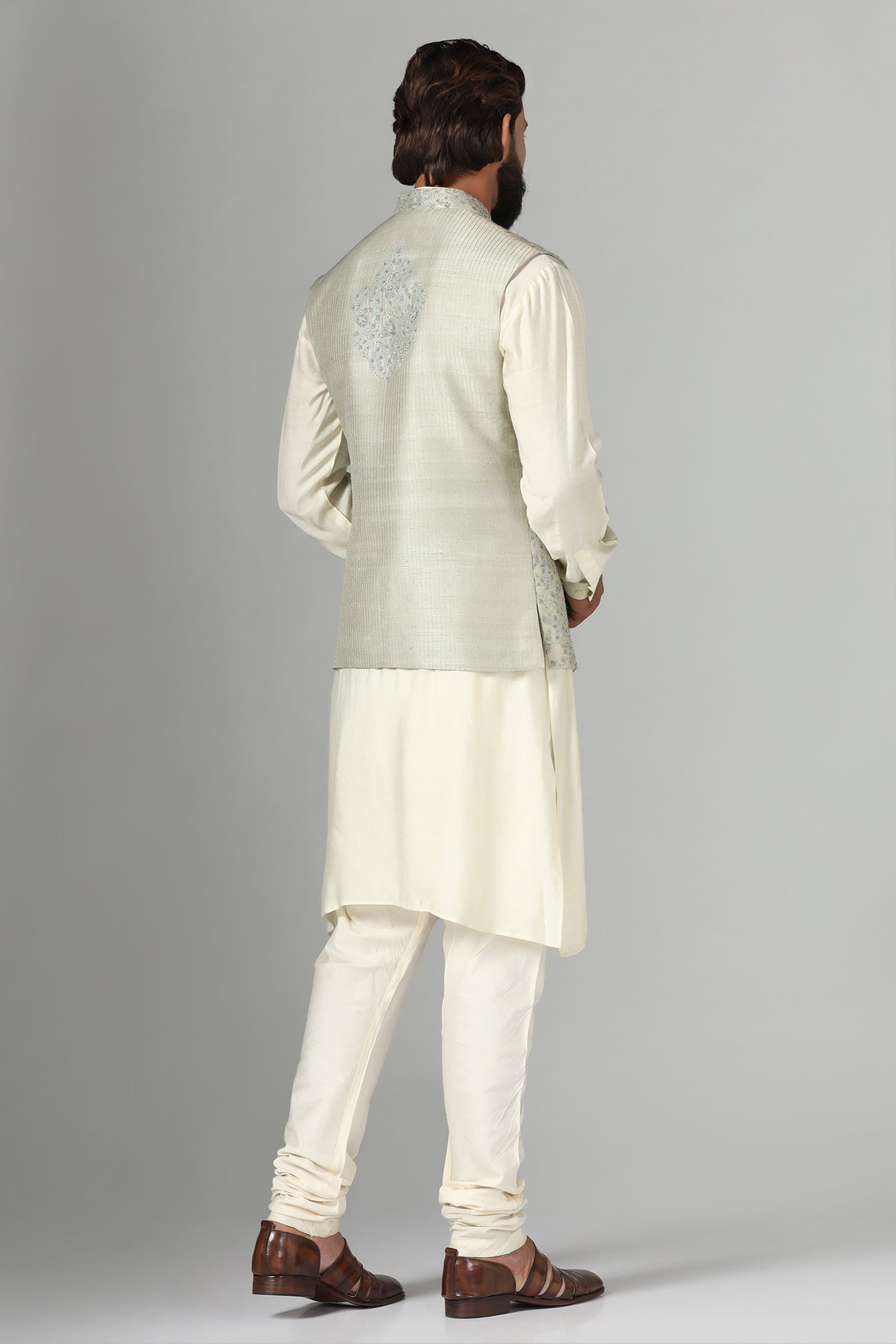 Elevate your look with our Nehru jacket featuring intricate embroidery. Shop Now!