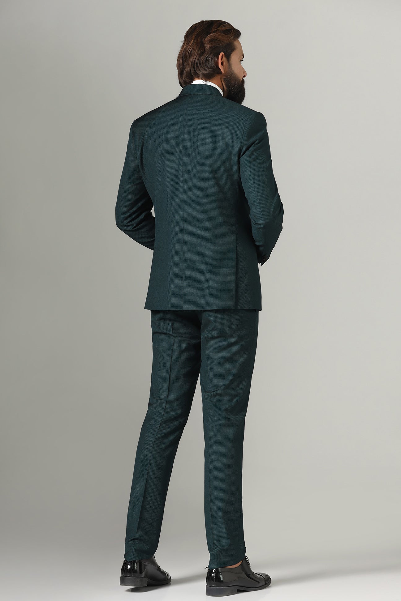 Elevate your style with our Bottle Green Tuxedo. Shop Now!