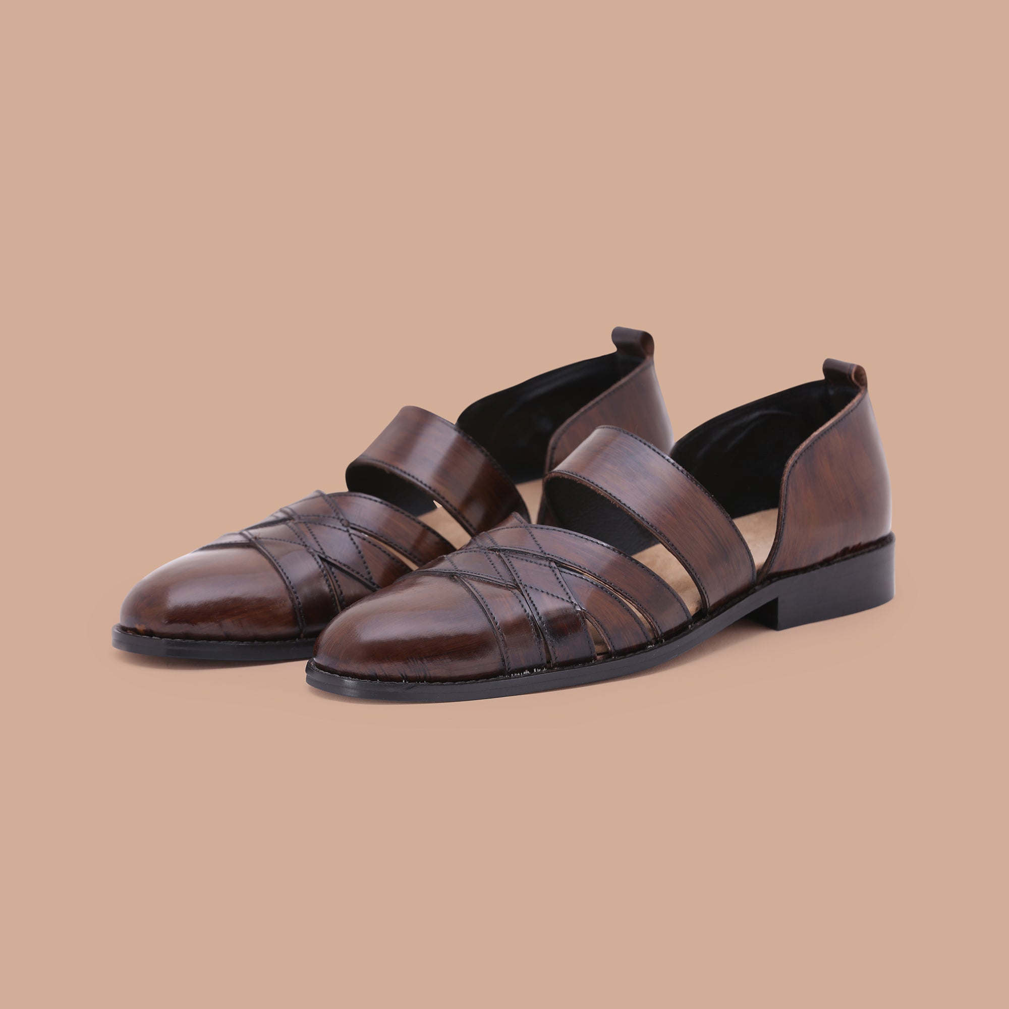 Experience effortless charm with our Brown Peshawari. Shop Now!