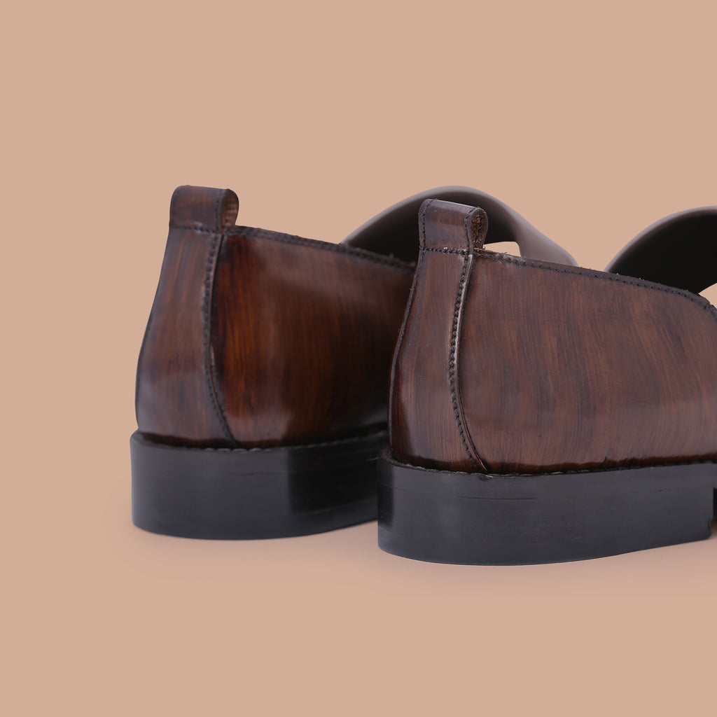 Elevate your style with genuine leather upper and a durable leather sole, ensuring both sophistication and comfort.