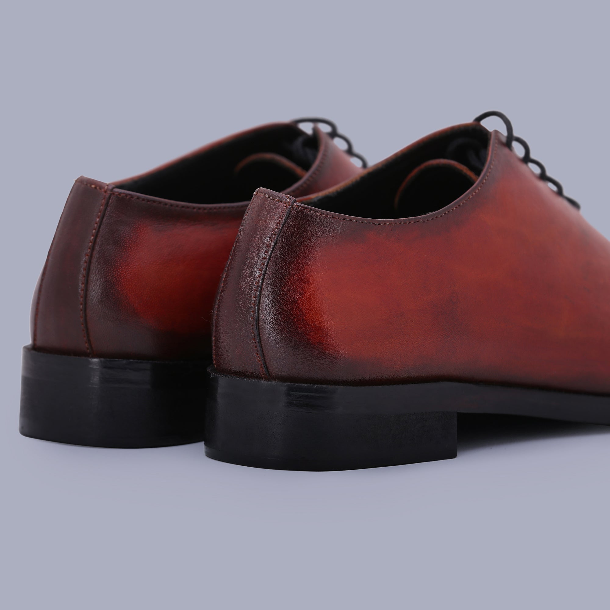 Classic cognac lace ups blend comfort and luxury, ideal shoes for men. Shop Now!