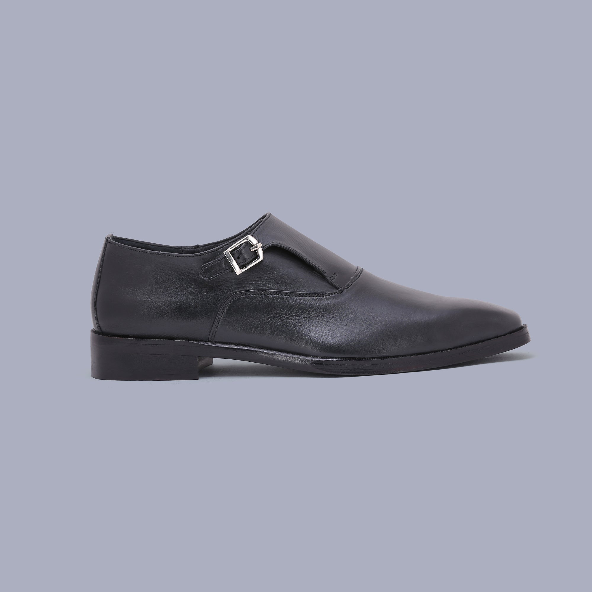 Step up your fashion with black single monk strap, the perfect shoes for men. Shop Now!
