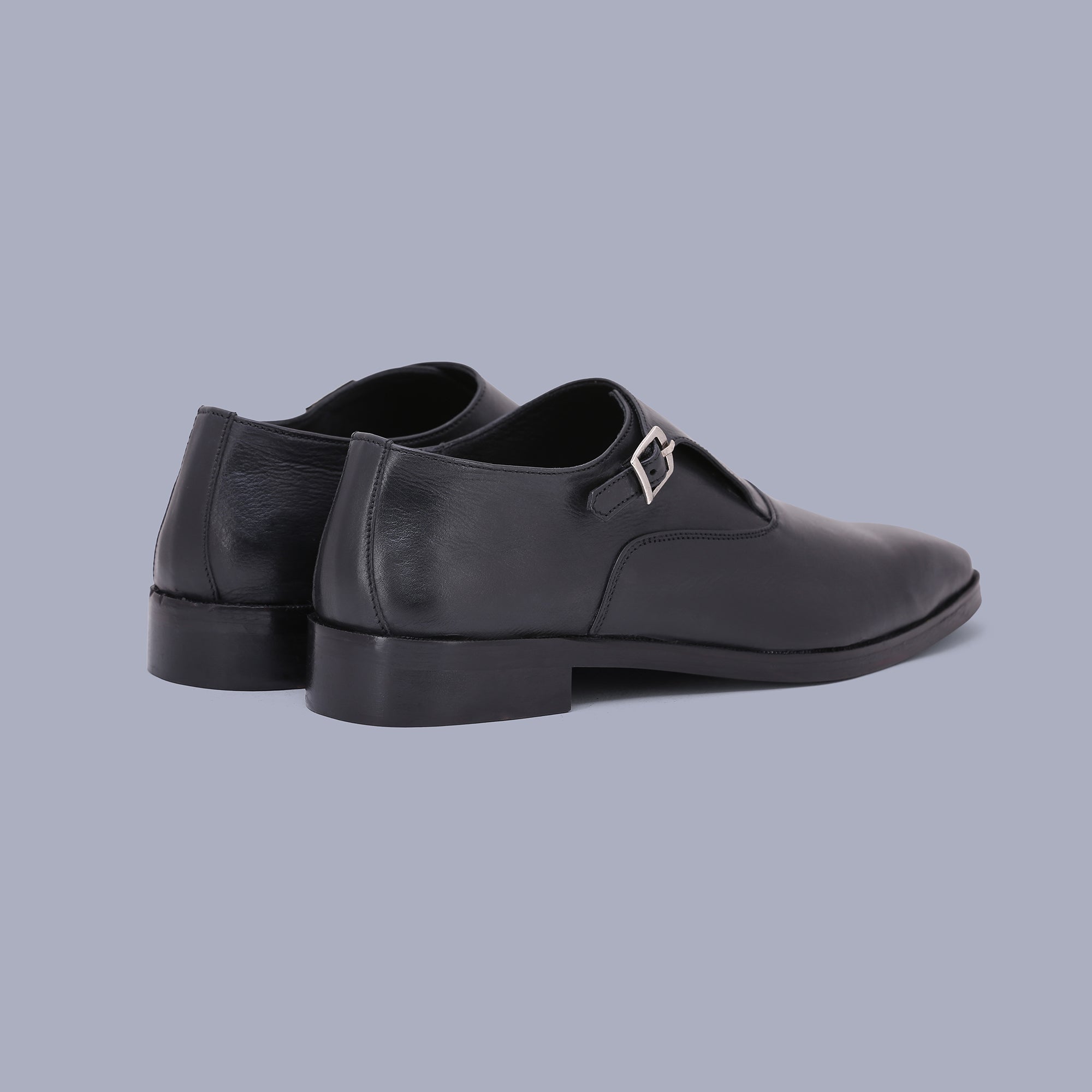 Step up your fashion with black single monk strap, the perfect shoes for men. Shop Now!
