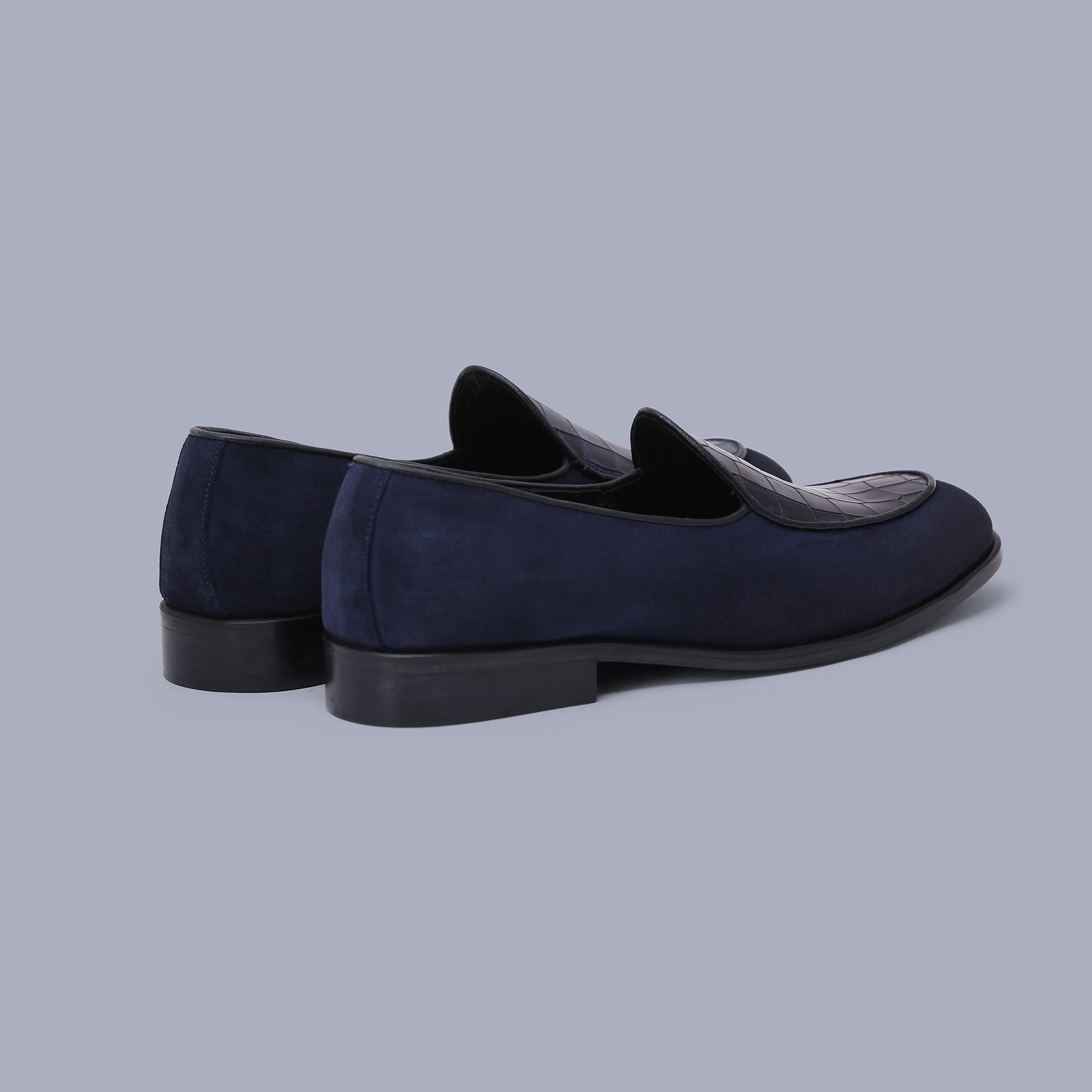Navy Suede Loafers crafted for timeless elegance. Perfect shoes for every occasion. Shop Now!