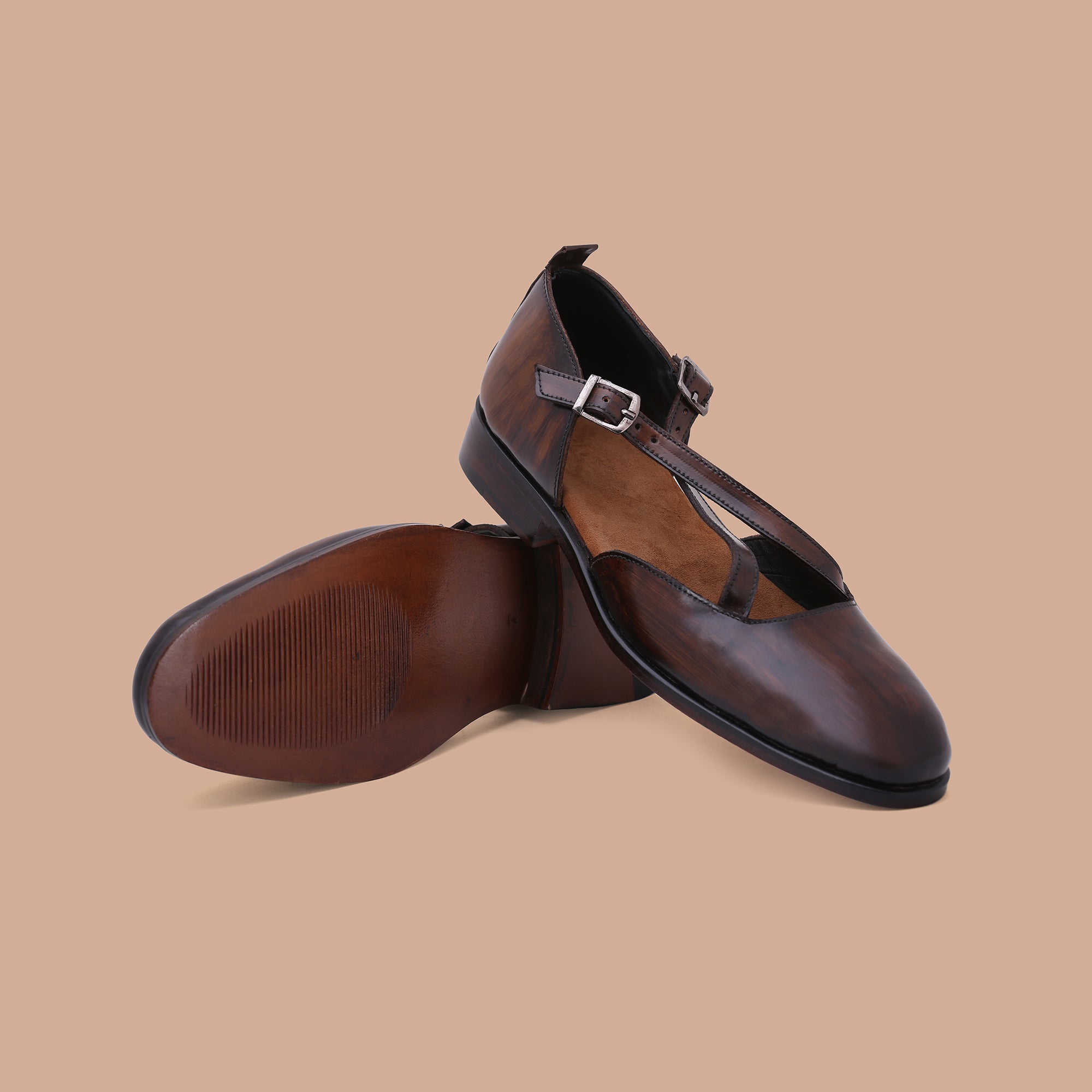 Discover stylish brown sandals designed for all-day comfort. Shop Now!