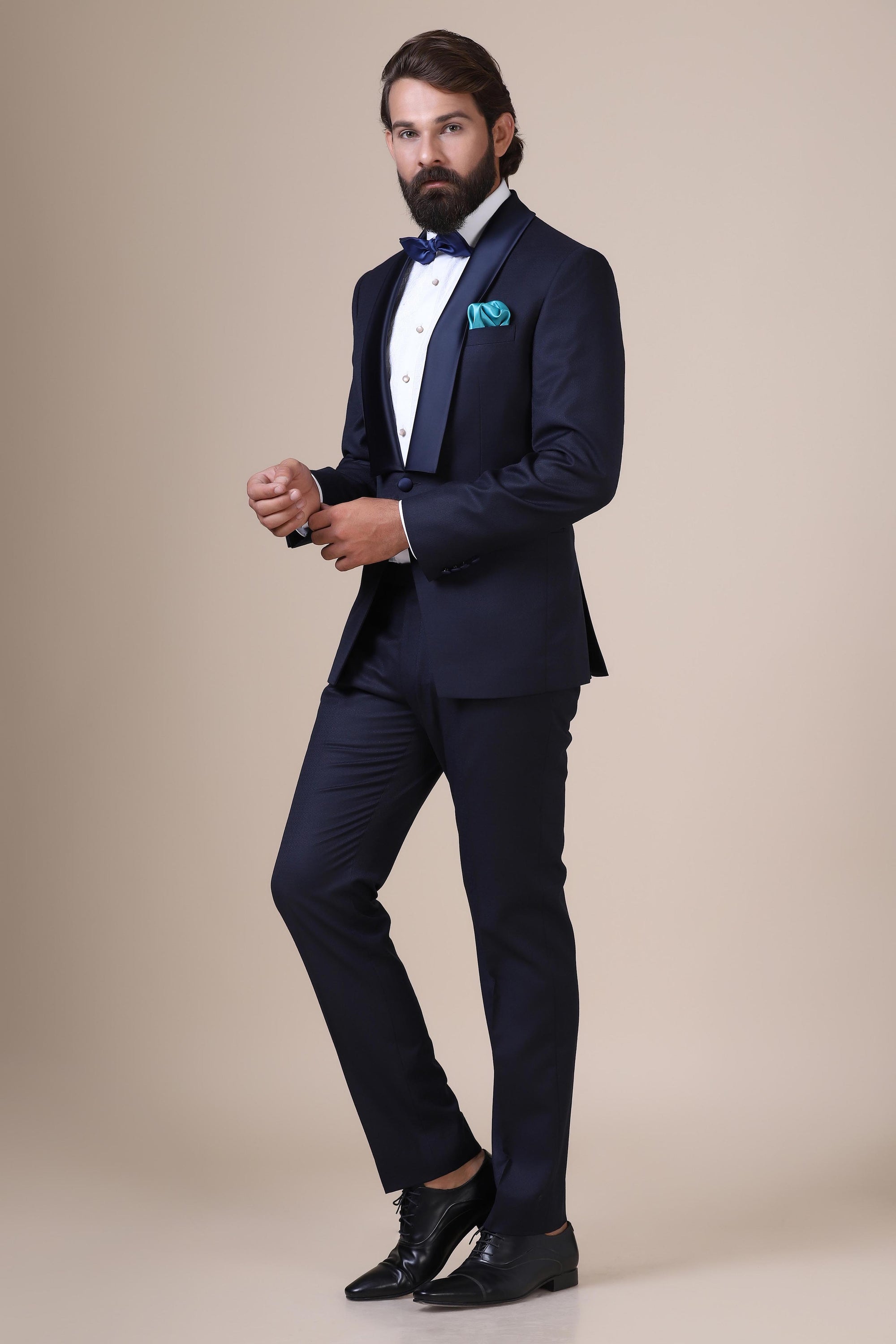 Experience sophistication in our Contemporary Tuxedo. Shop Now!