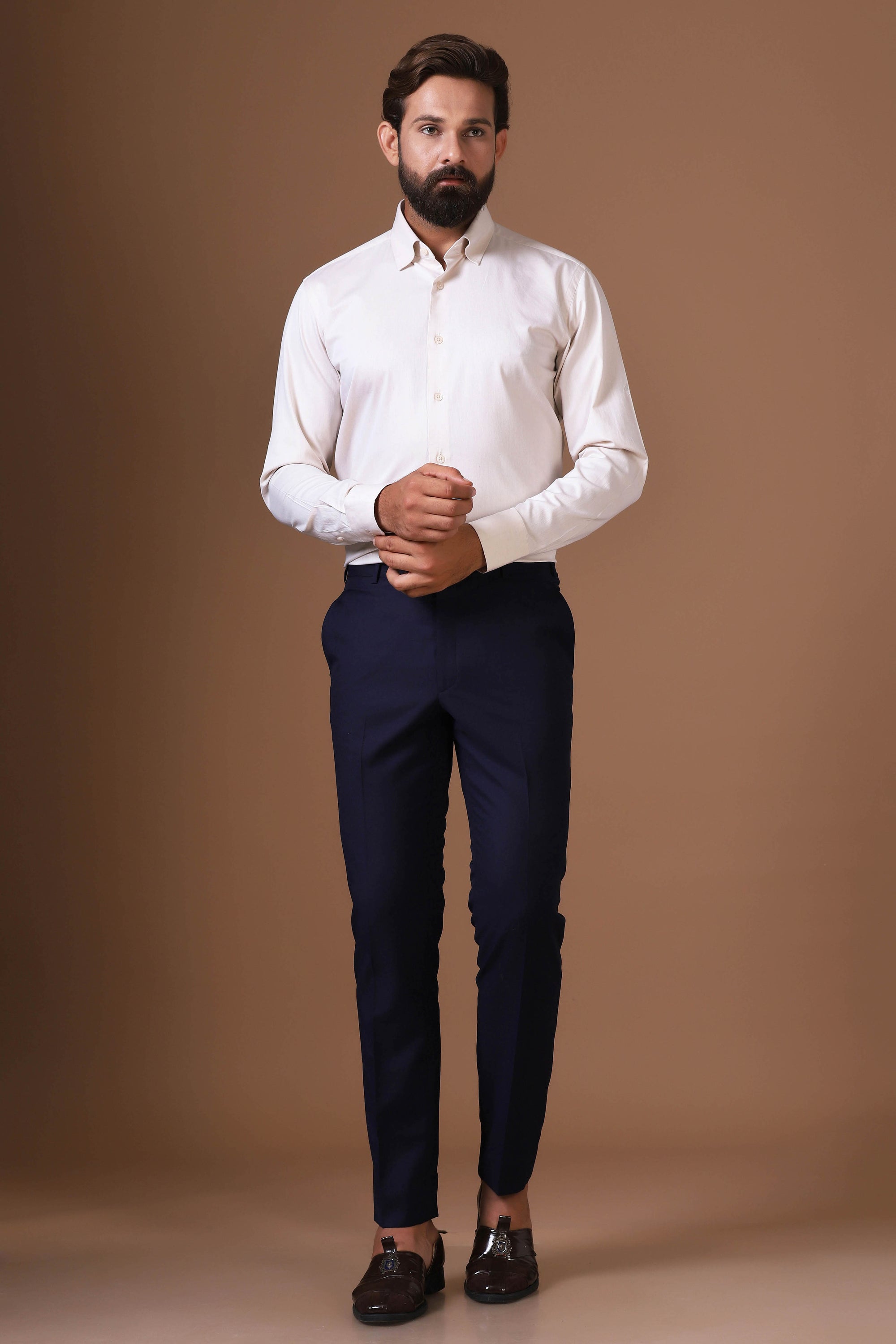 Discover timeless style with Basic Fawn Mens Shirt for comfort and elegance. Shop Now!