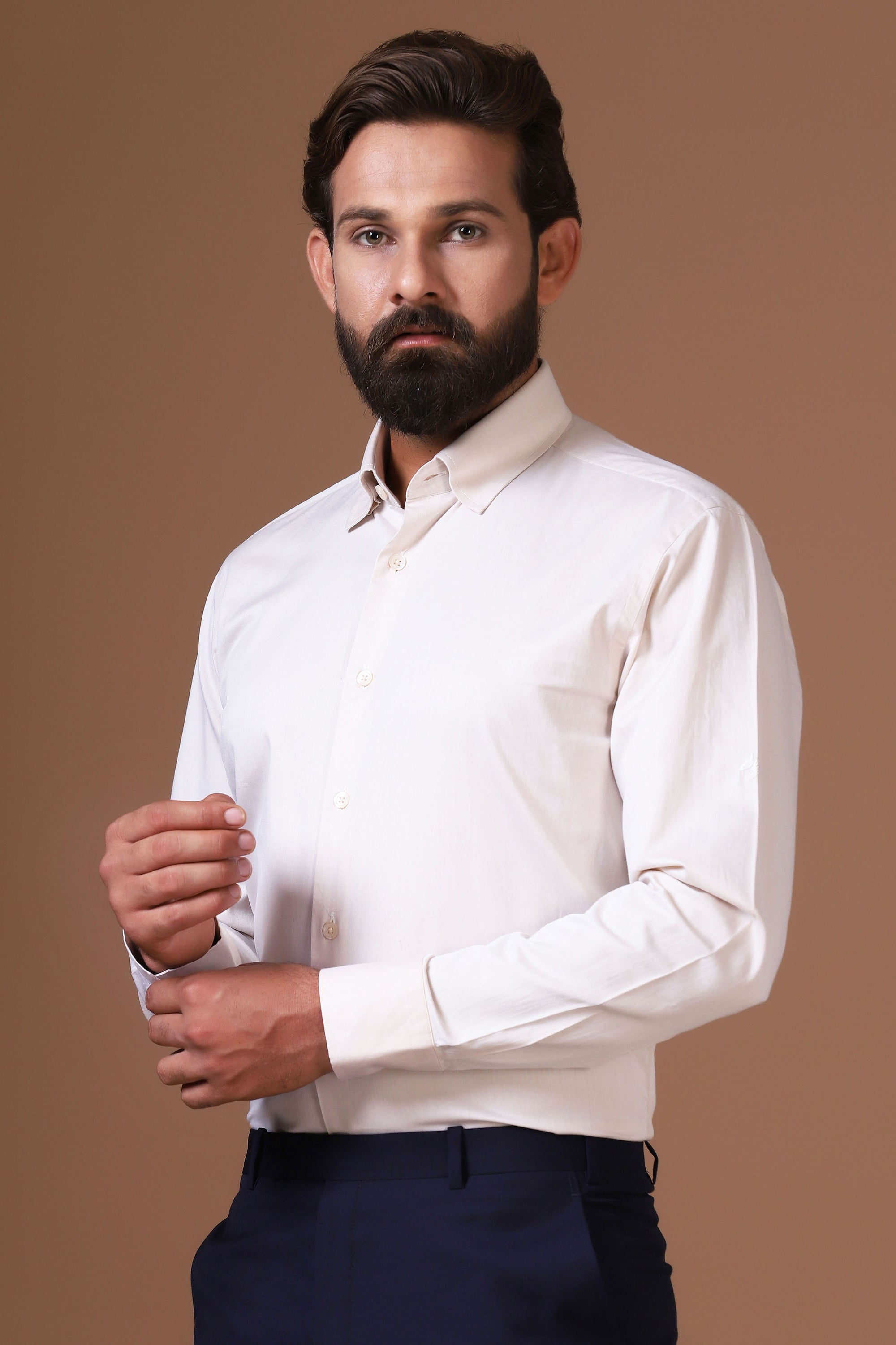 Discover timeless style with Basic Fawn Mens Shirt for comfort and elegance. Shop Now!