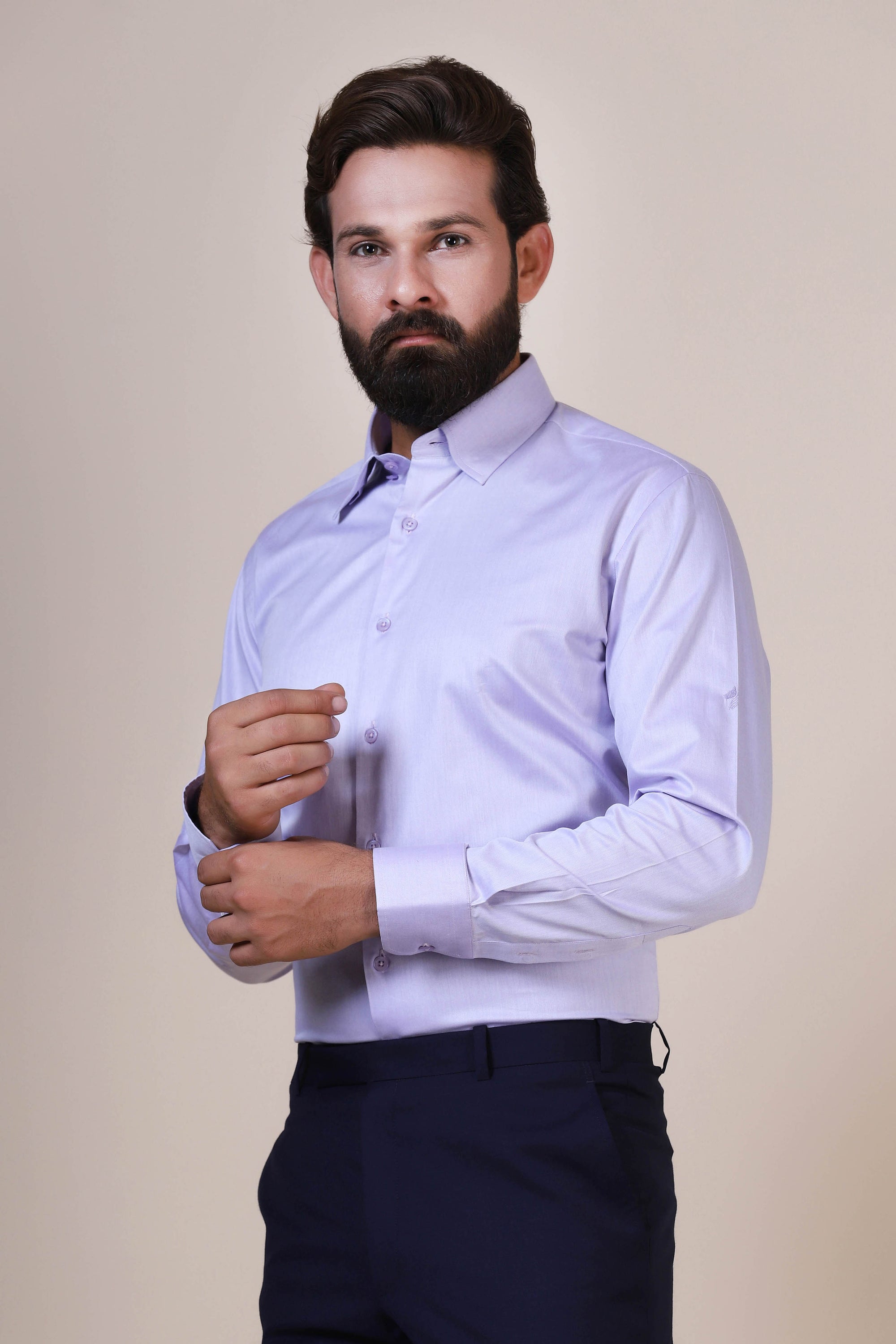 Stylish and chic Basic Lilac Shirt  for you. Shop Now!
