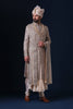 Experience luxury with our best-selling sherwani, featuring panelled patch-work and intricate thread embroidery.