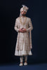 Elevate your style with this sherwani ensemble, complete with kurta pajama. Accessories sold separately for a personalized touch.